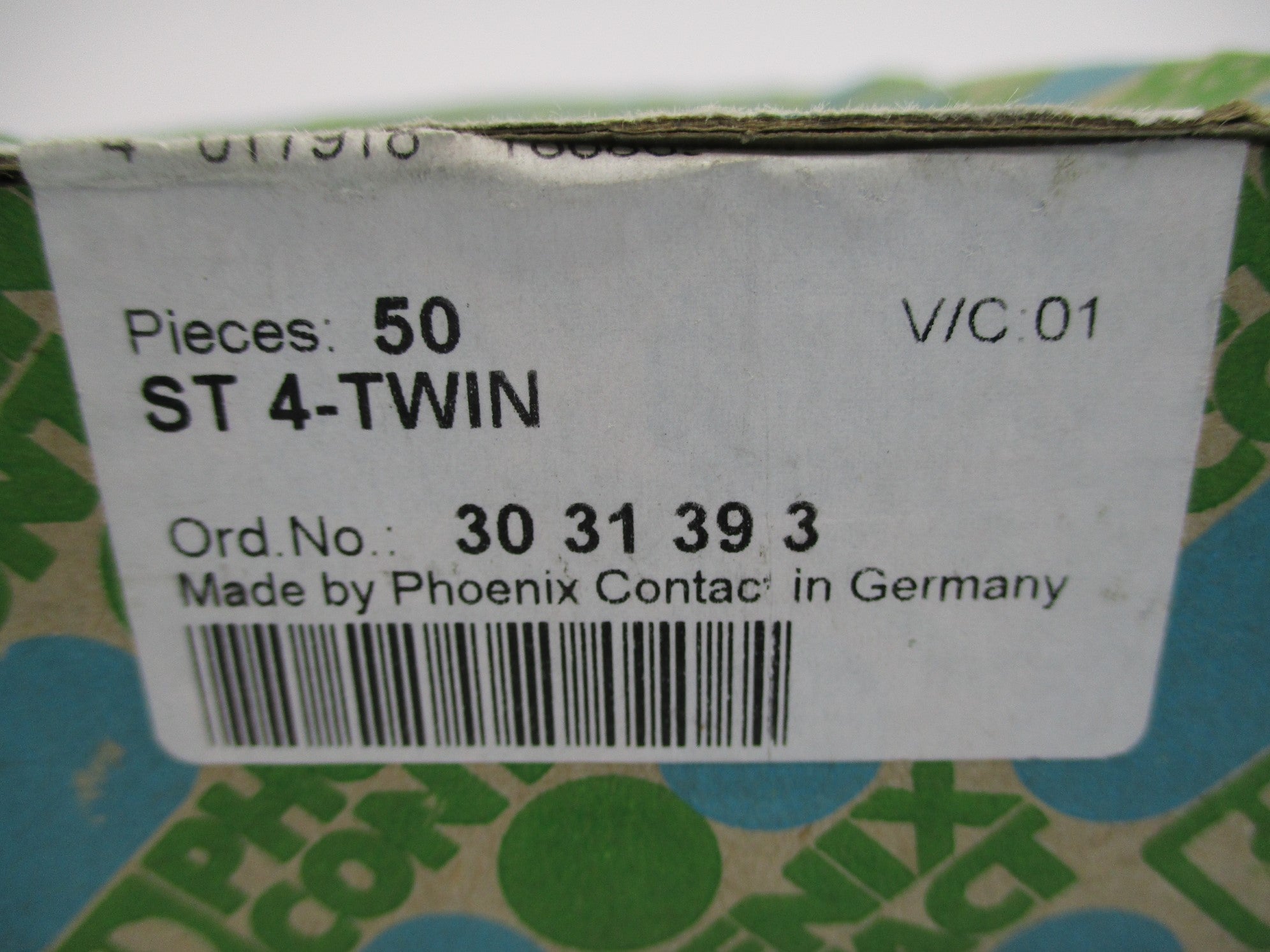 PHOENIX CONTACT ST4-TWIN (PKG OF 50) NSMP