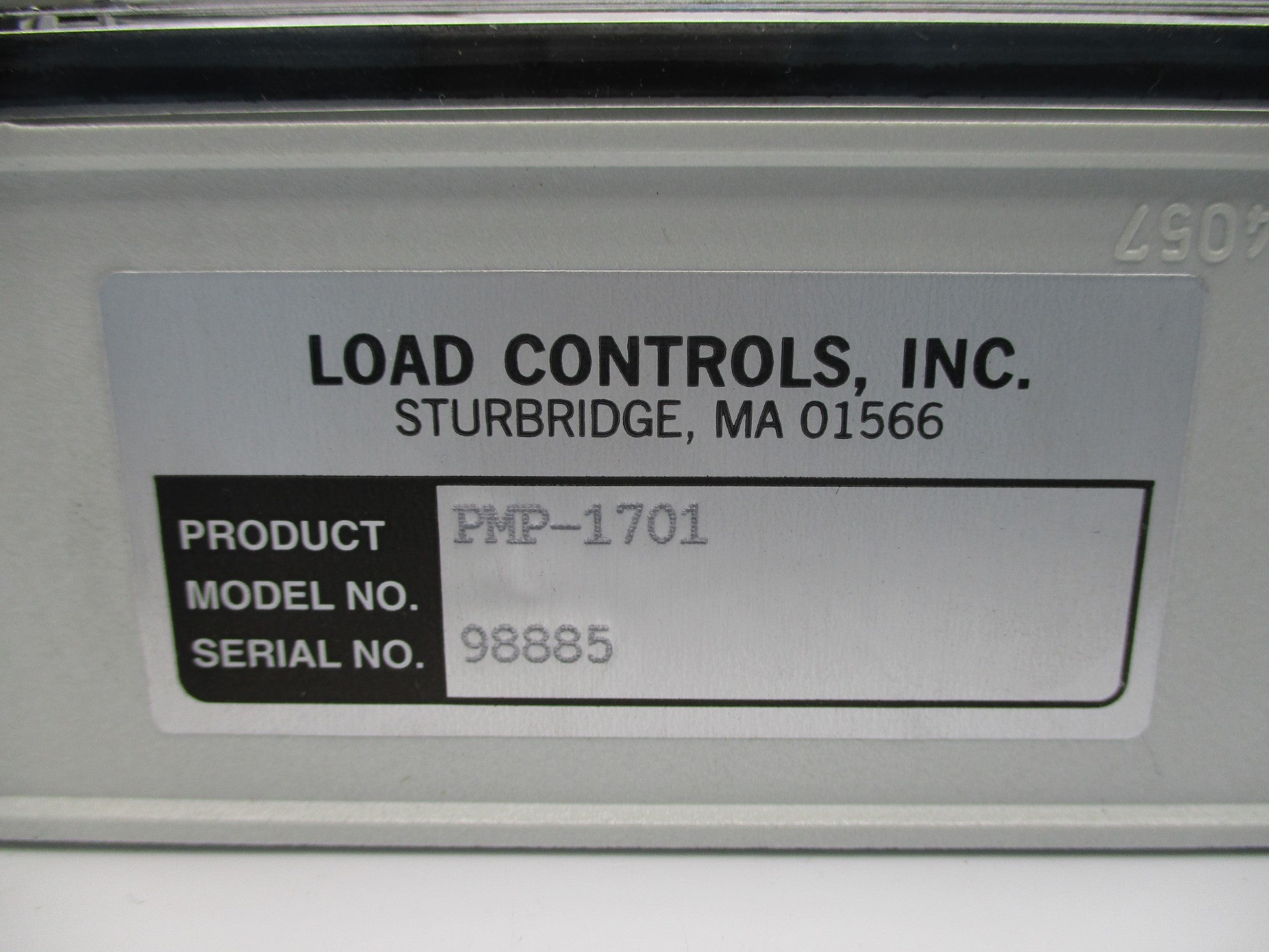 LOAD CONTROLS PMP-1701 NSNP
