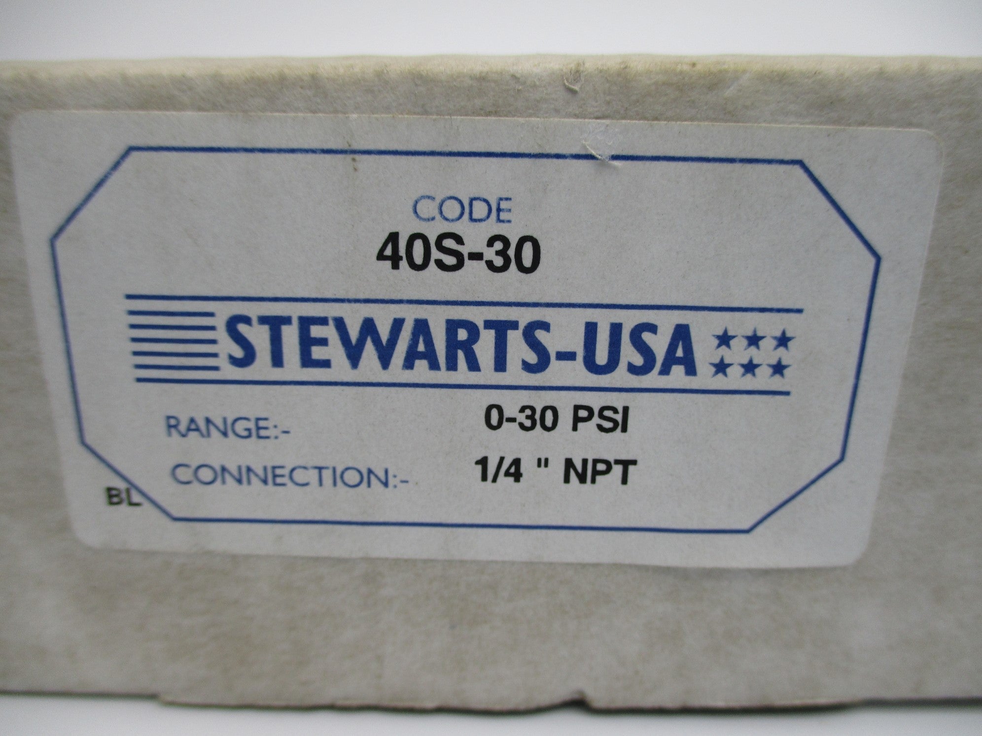 STEWARTS-USA 40S-30 0-30PSI NSMP