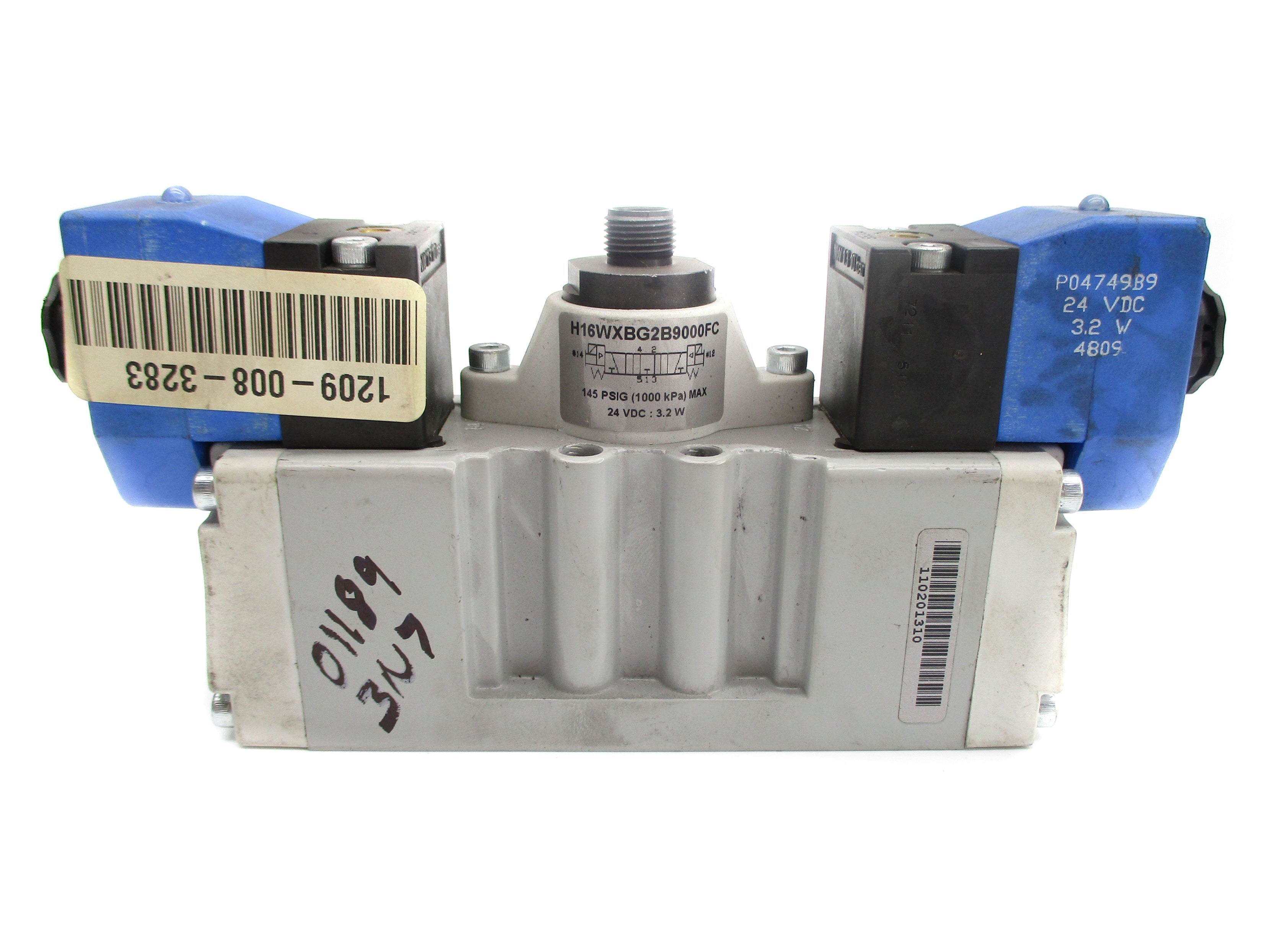 PARKER H16WXBG2B9000FC 145PSIG 24VDC NSNP