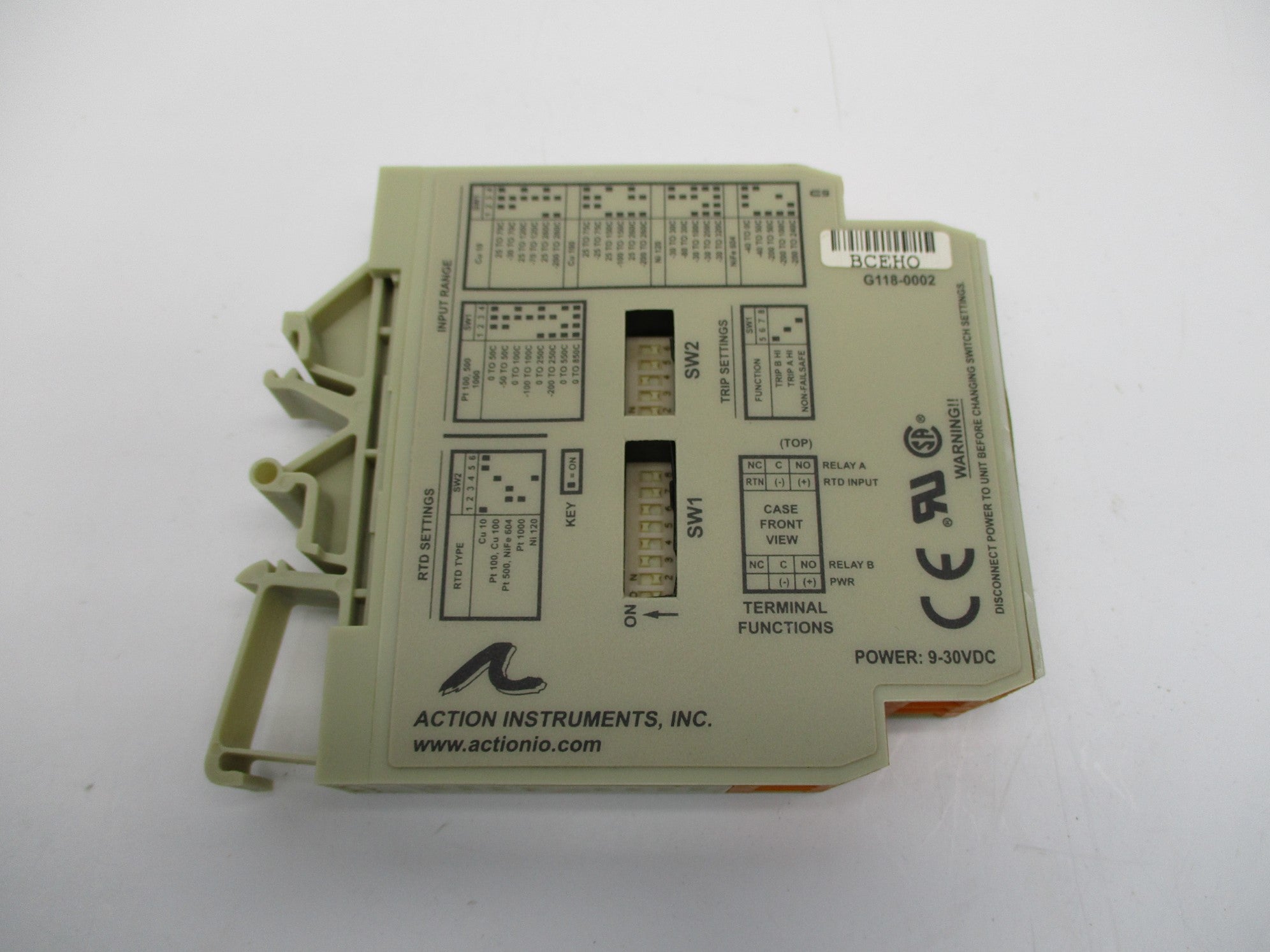 ACTION INSTRUMENTS G118-0002 NSMP