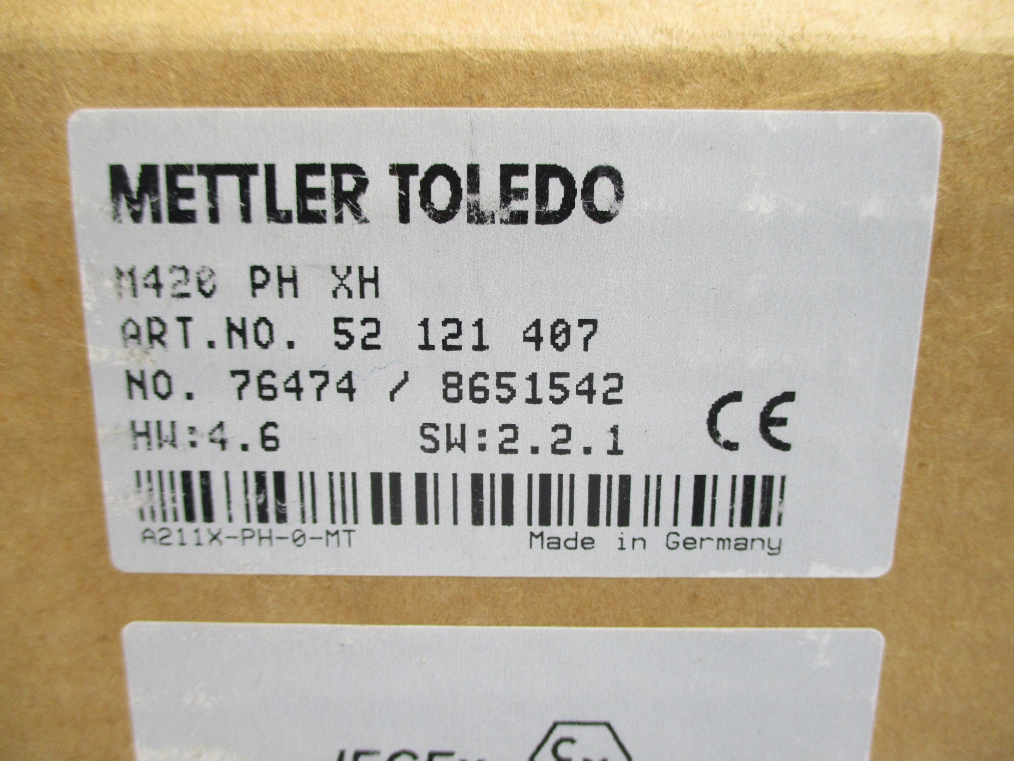 METTLER TOLEDO 52121407 NSMP