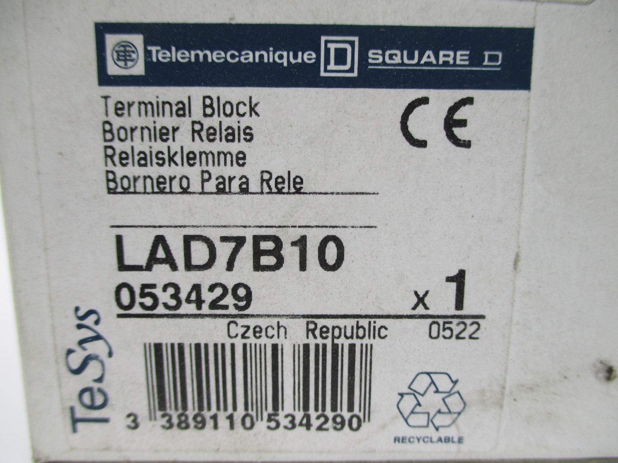 TELEMECANIQUE LAD7B10 NSMP