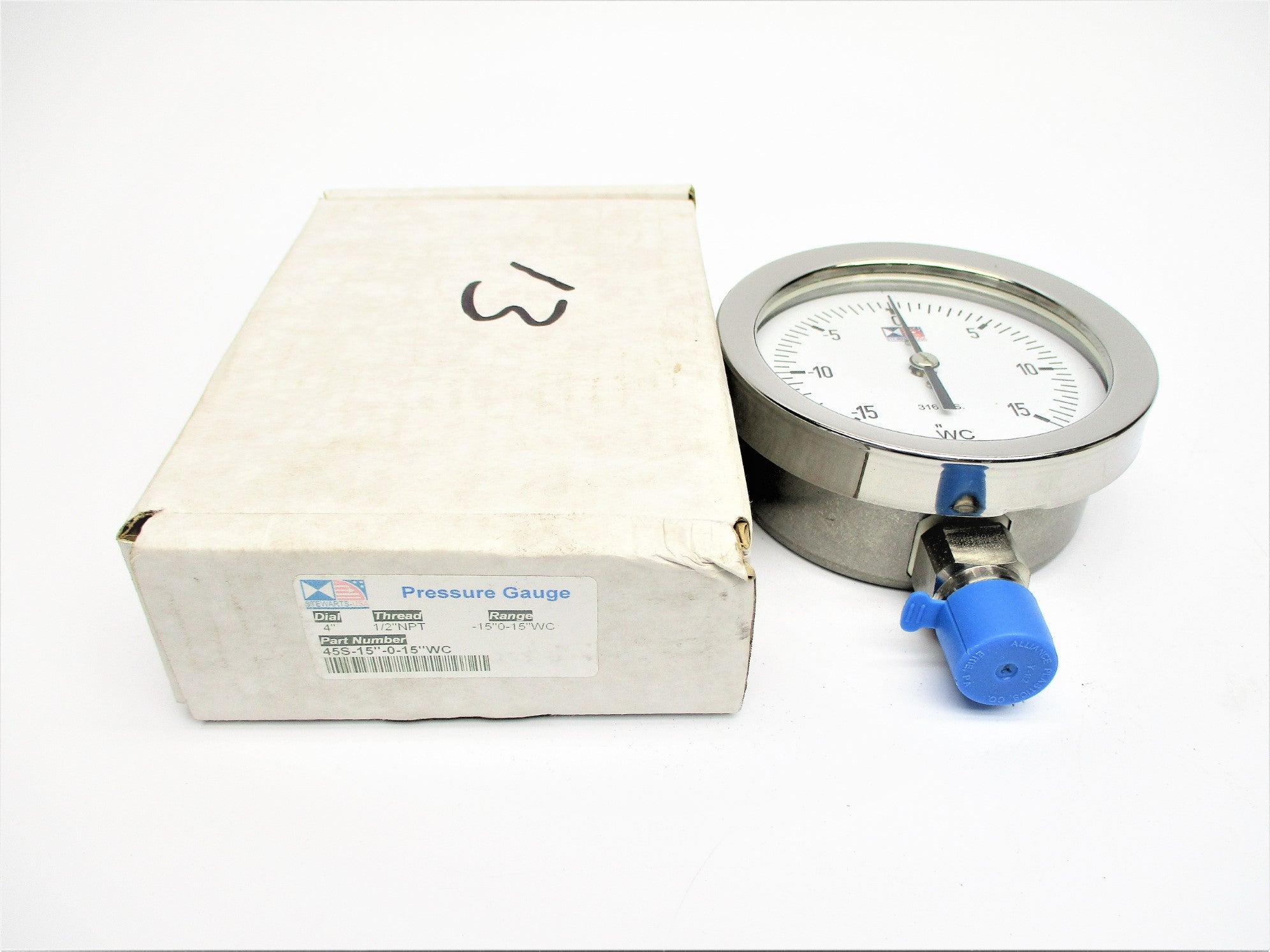 STEWARTS-USA 45S-15"-0-15"WC -15"0-15"WC NSMP
