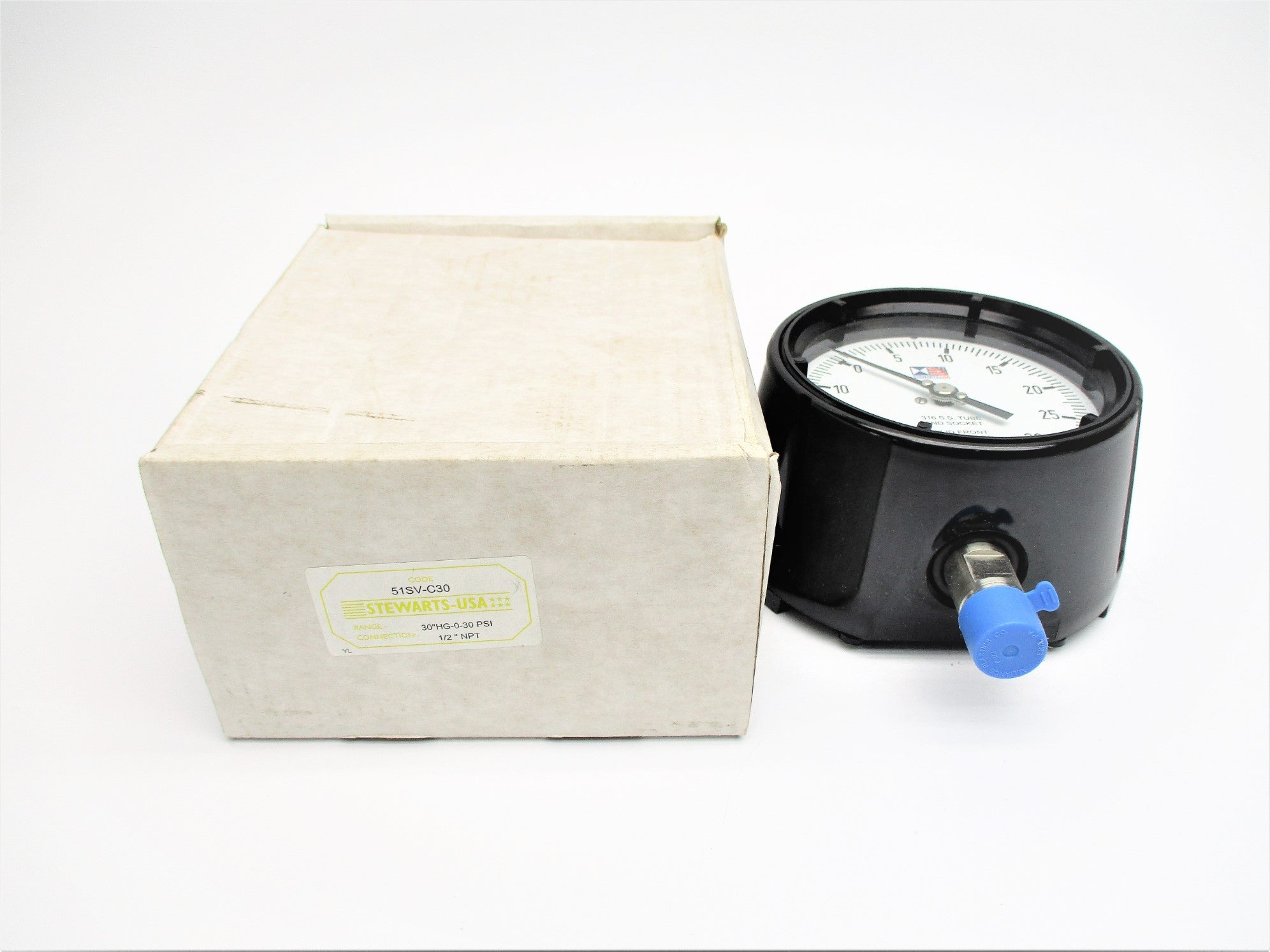 STEWARTS-USA 51SV-C30 30"HG-0-30PSI NSMP