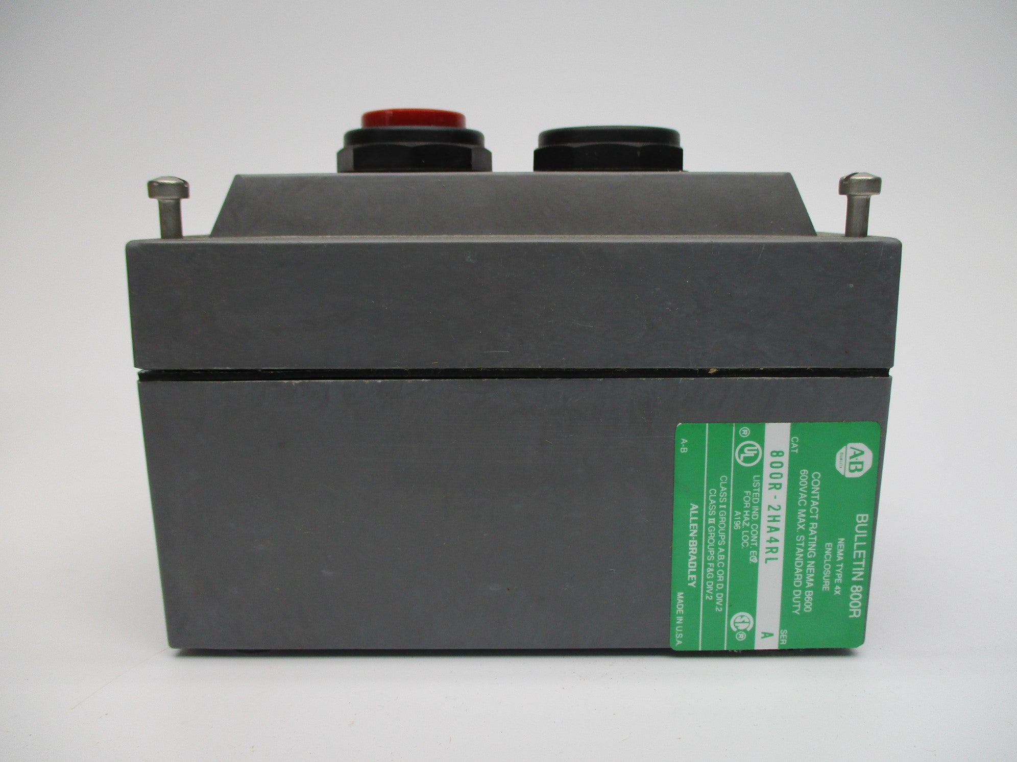 INDUSTRIAL SPARE PART 800R-2HA4RL SER. A (BR/WH) NSMP