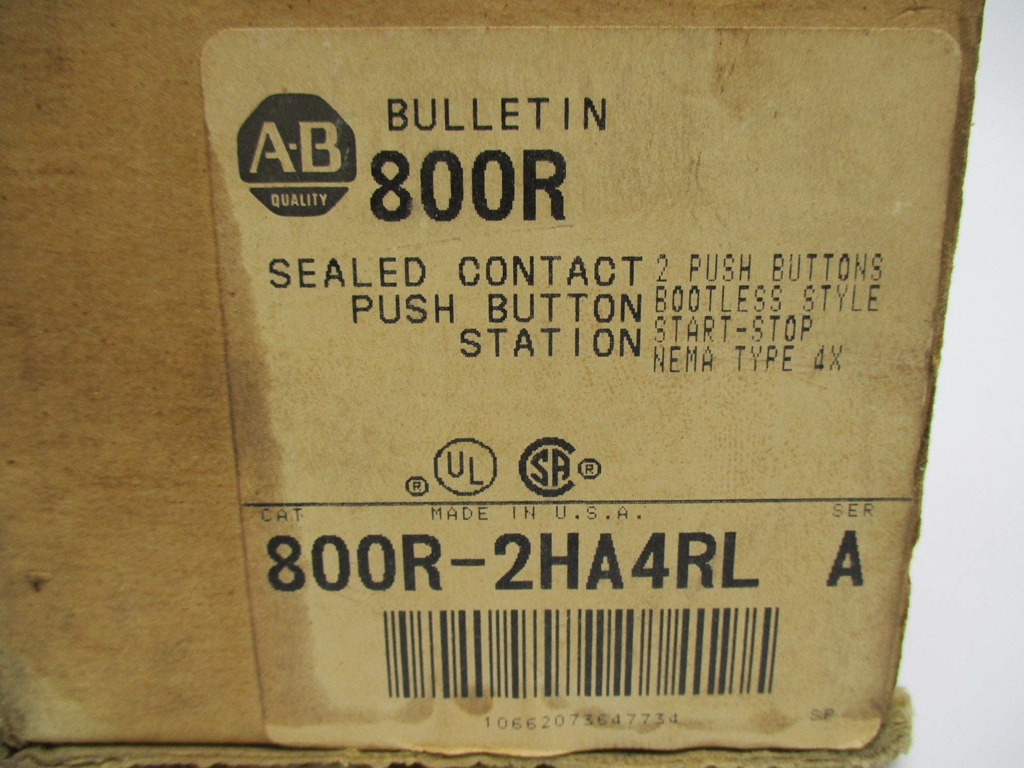 INDUSTRIAL SPARE PART 800R-2HA4RL SER. A (BR/WH) NSMP