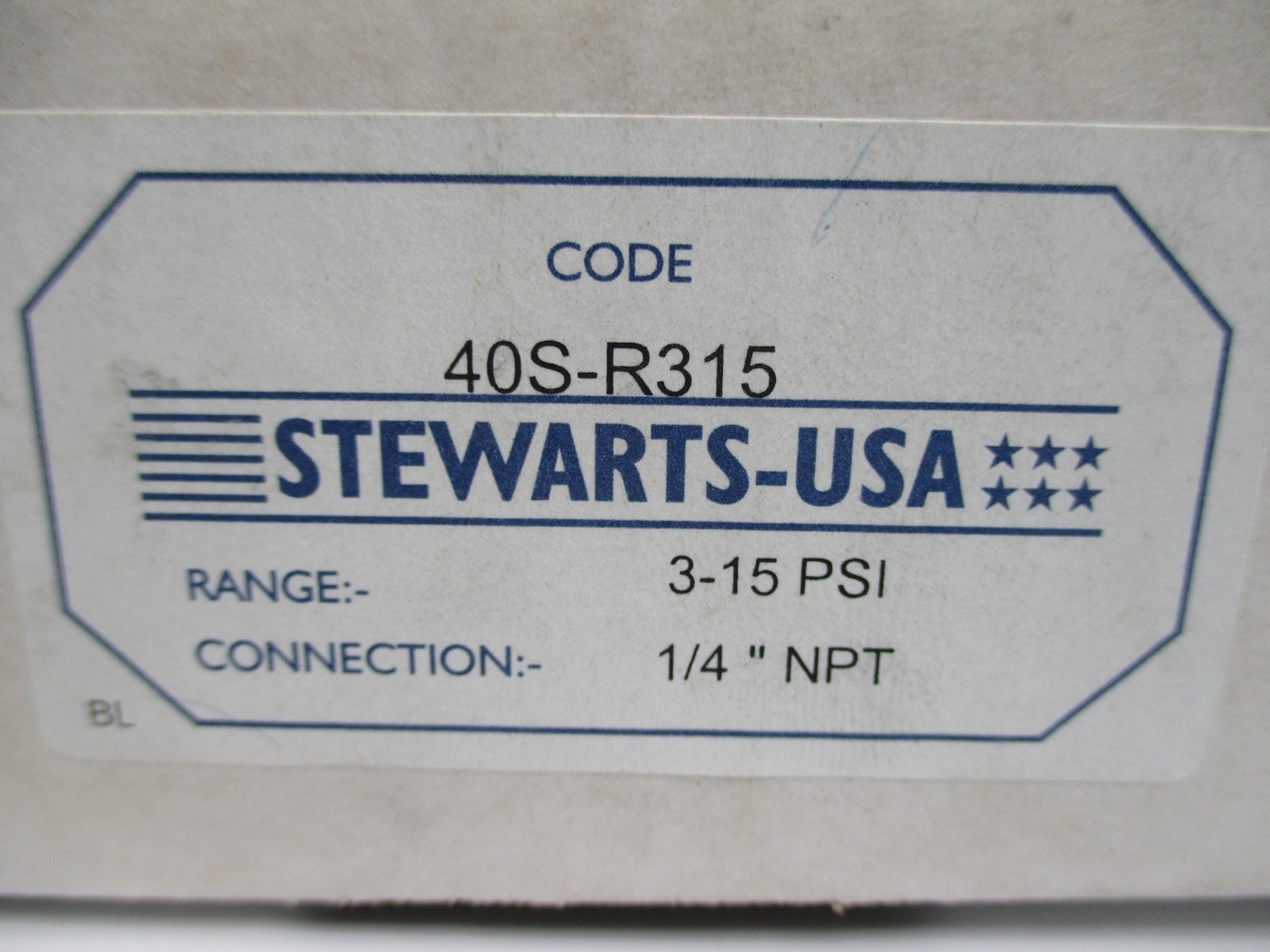 STEWARTS-USA 40S-R315 3-15PSI NSMP