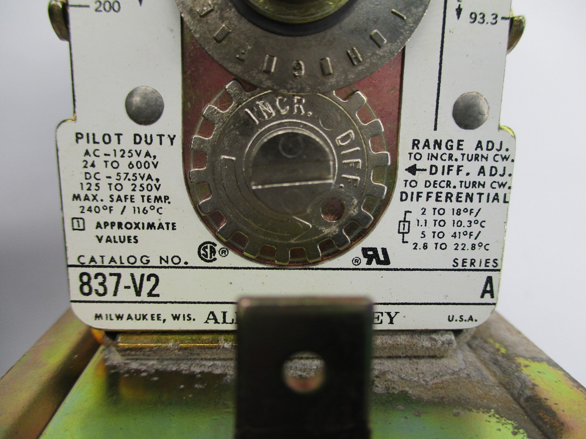 INDUSTRIAL SPARE PART 837-V2 SER. A NSNP