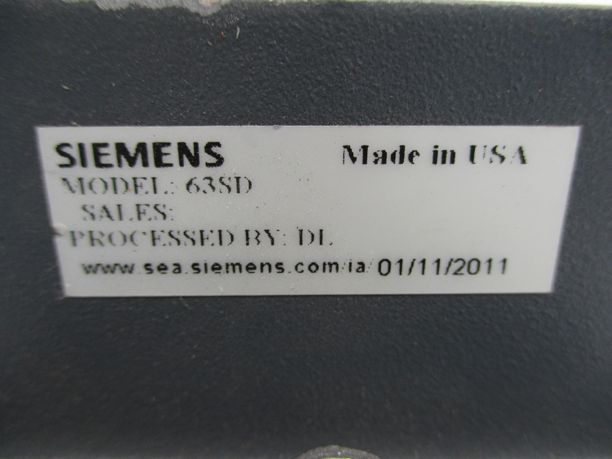 SIEMENS 63SD NSNP