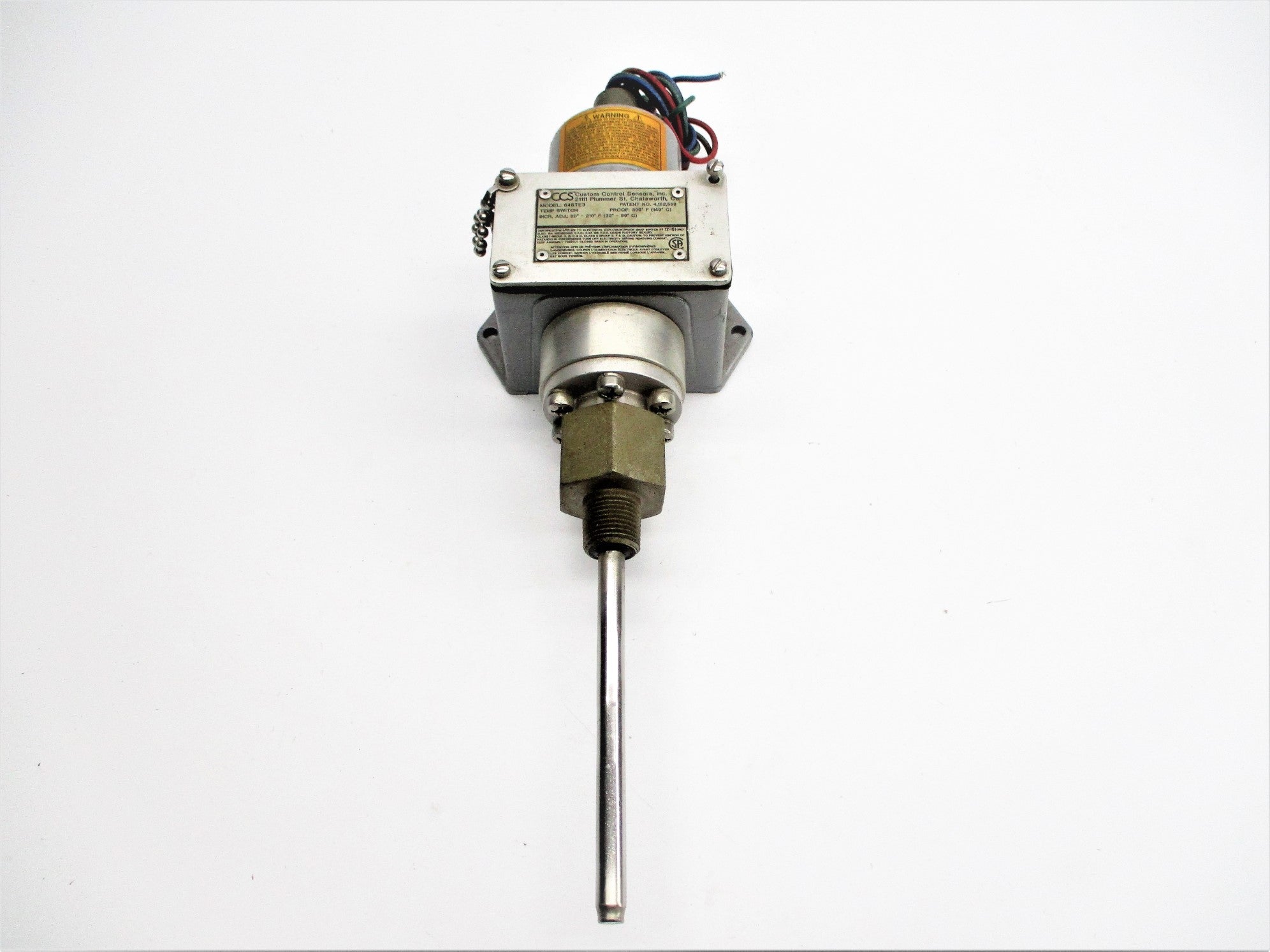 CUSTOM CONTROL SENSORS 646TE3 NSNP