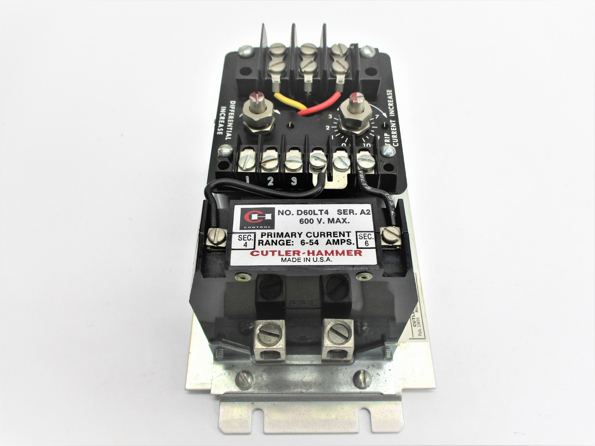 CUTLER HAMMER D60LA4 600V 6-54A NSNP