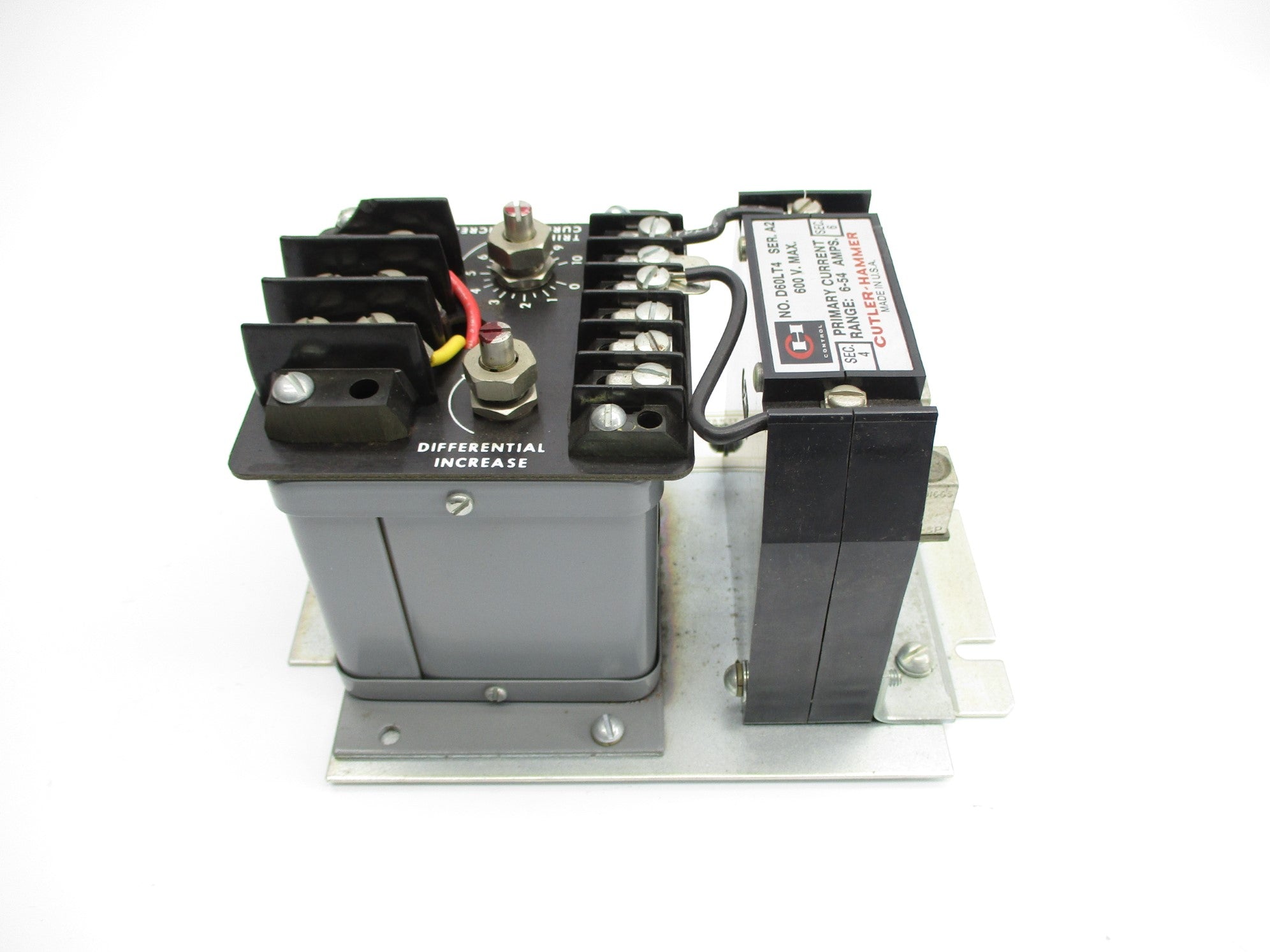 CUTLER HAMMER D60LA4 600V 6-54A NSNP