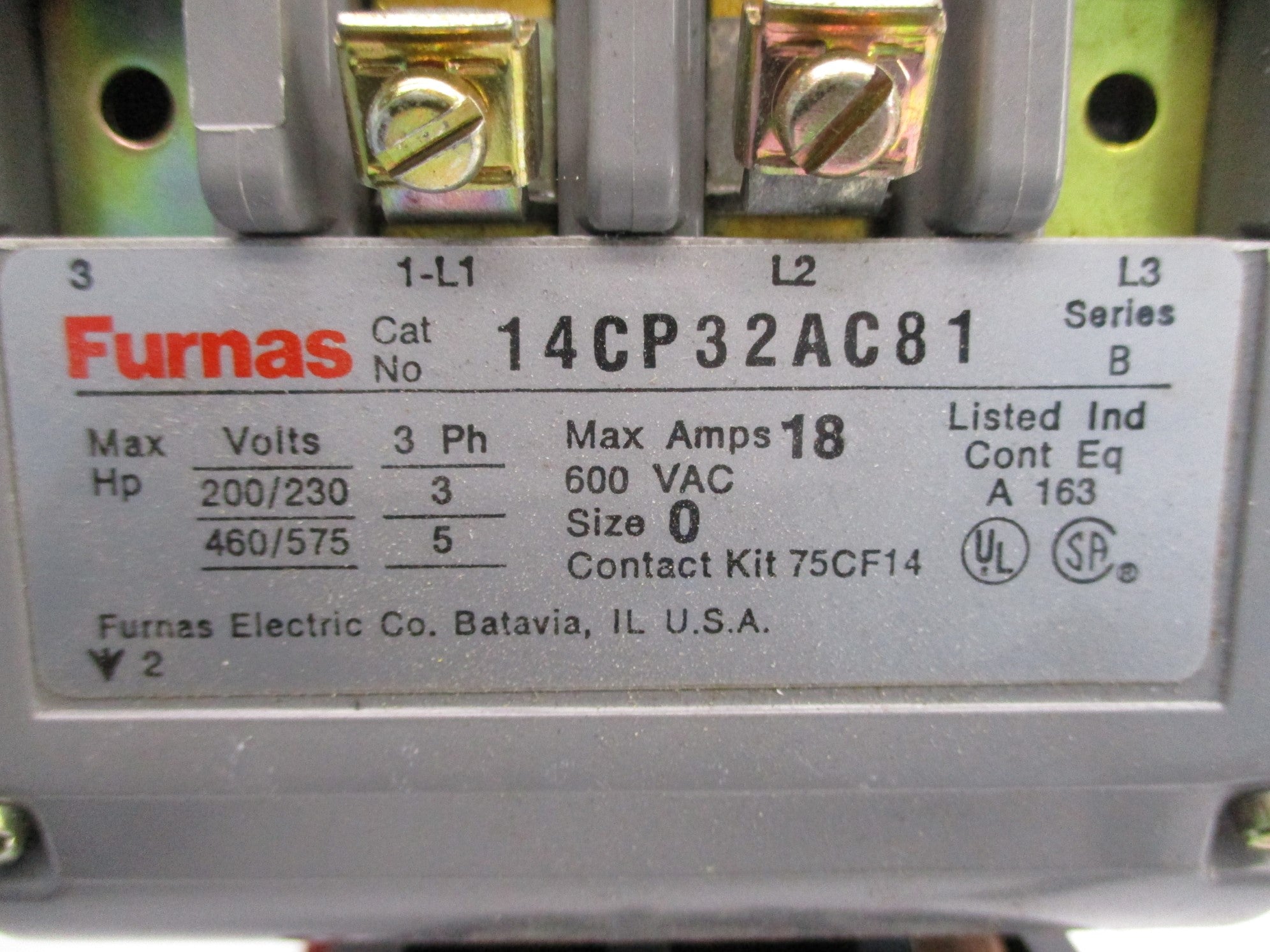 FURNAS 14CP32AC81 SER. B NSNP