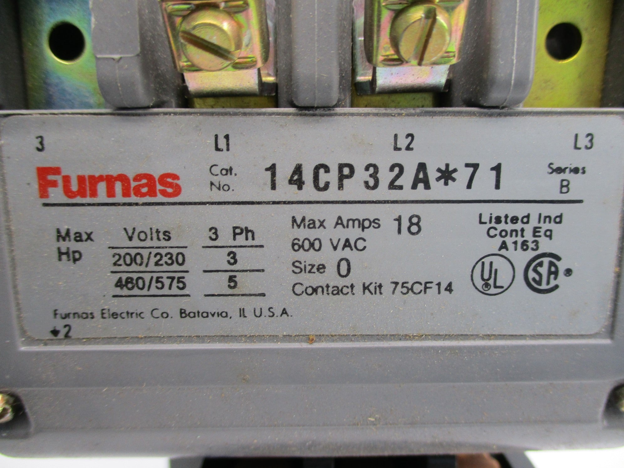 FURNAS 14CP32AC71 SER. B NSNP