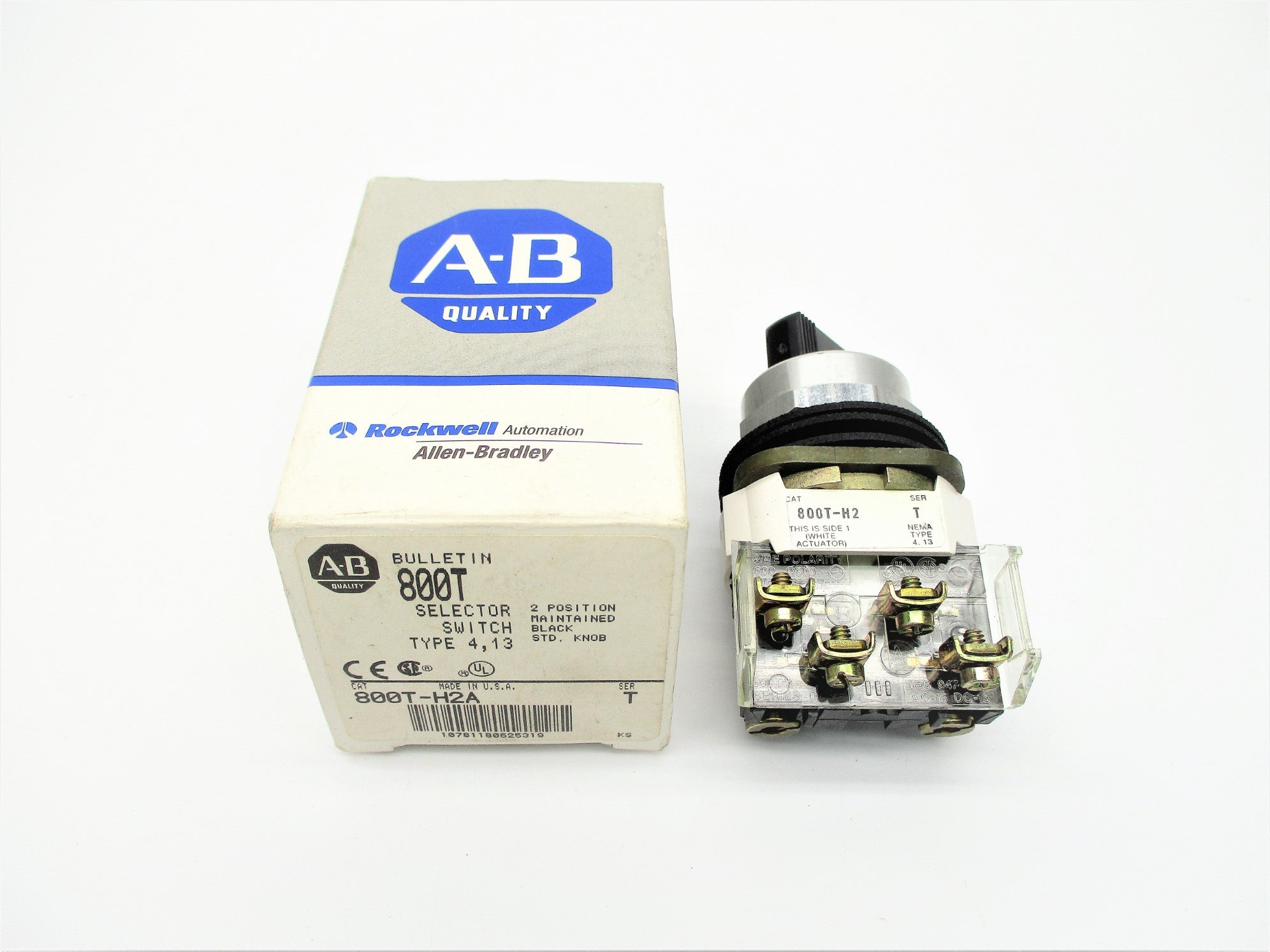 ALLEN BRADLEY 800T-H2A SER. T (GY/BL) NSMP