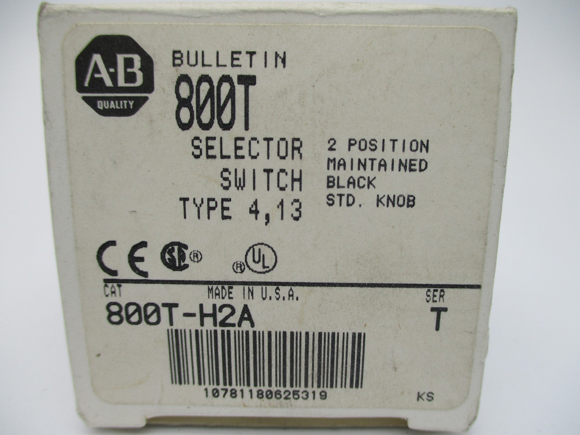 ALLEN BRADLEY 800T-H2A SER. T (GY/BL) NSMP