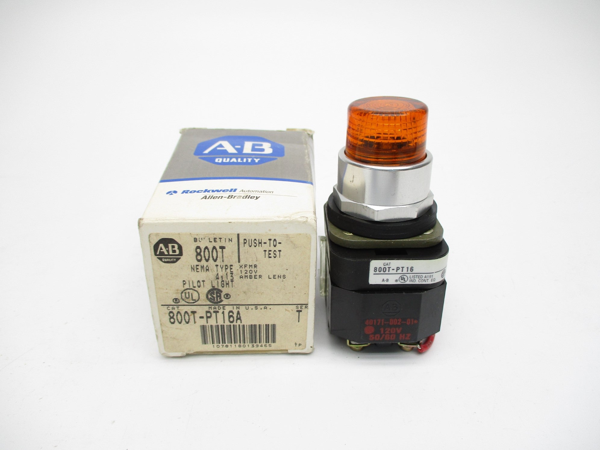 ALLEN BRADLEY 800T-PT16A SER. T (GY/BL) NSMP