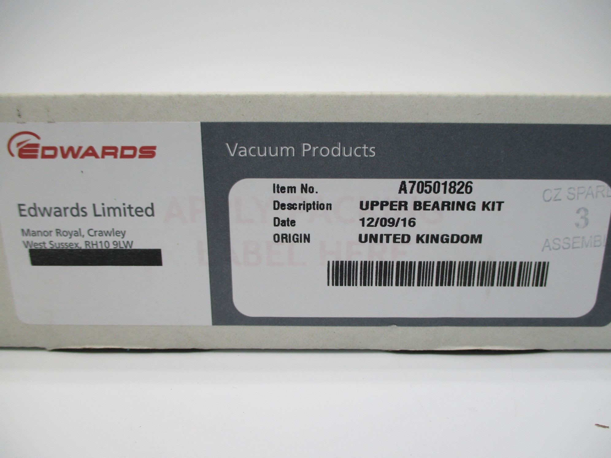 EDWARDS A70501826 NSFS