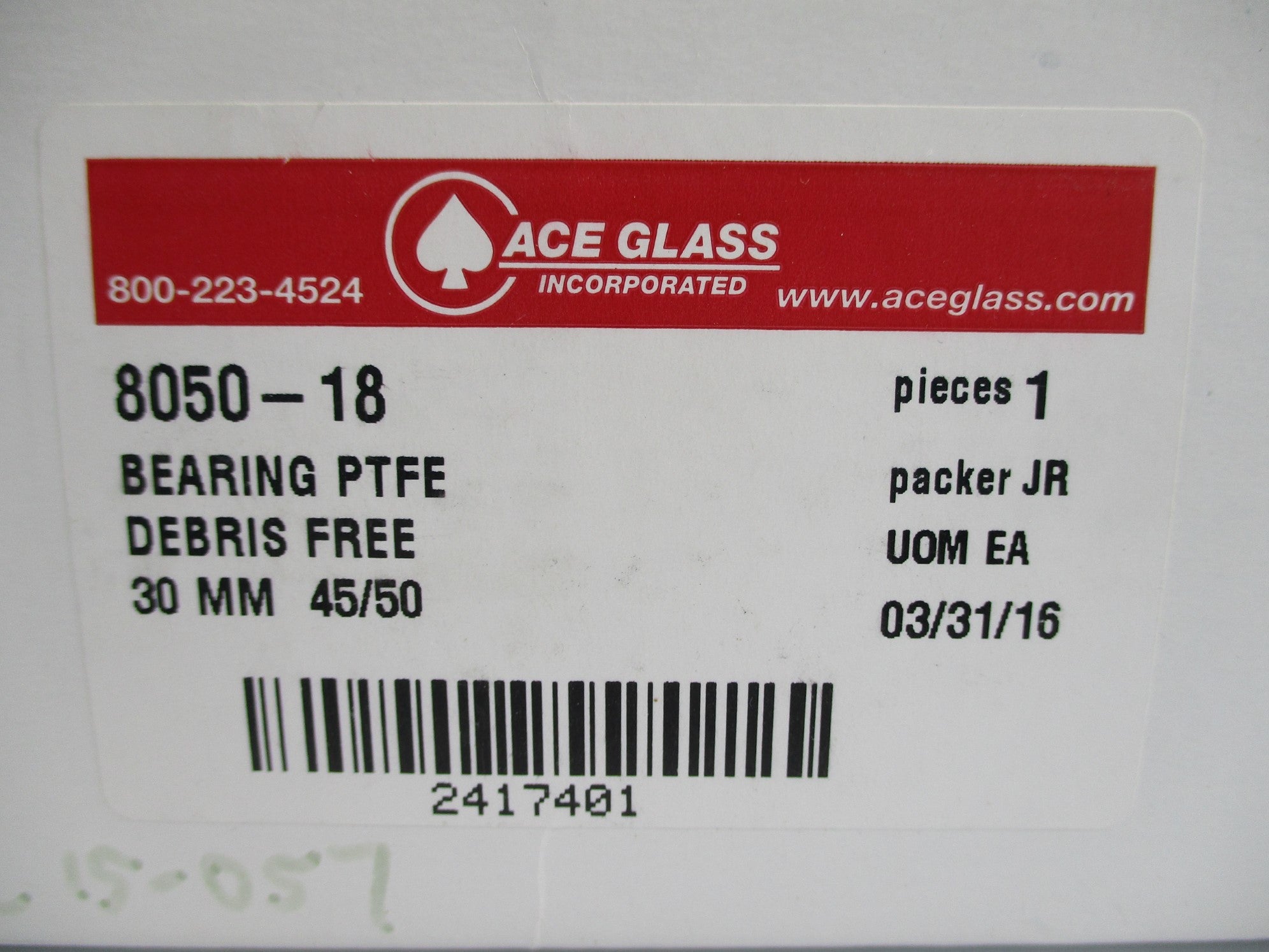 ACE GLASS 8050-18 NSMP