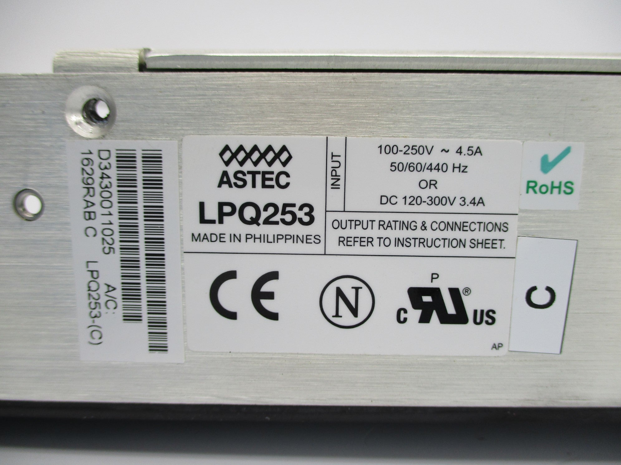 ASTEC LPQ253 UNMP