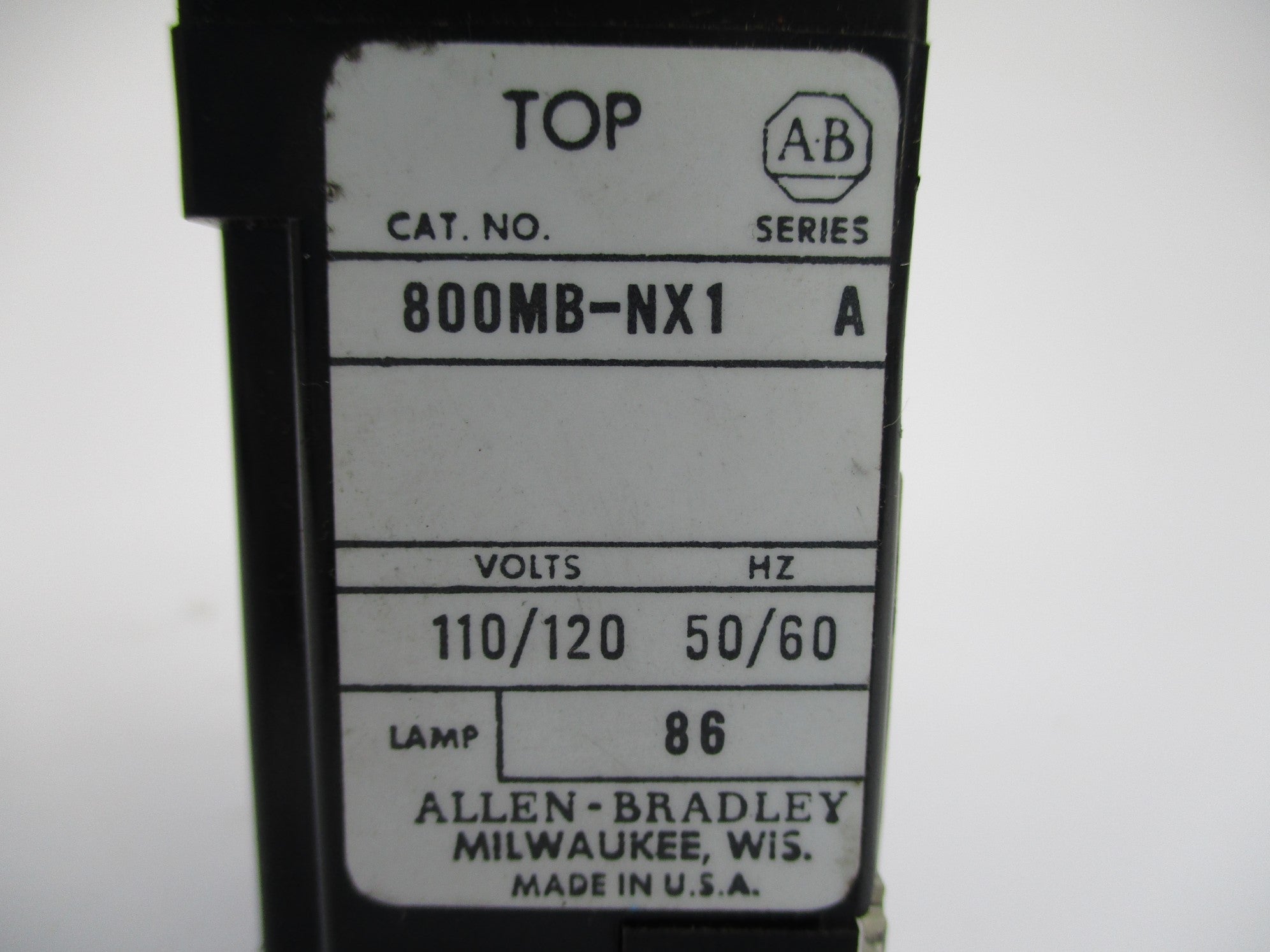 INDUSTRIAL SPARE PART 800MB-NX1 SER. A NSNP