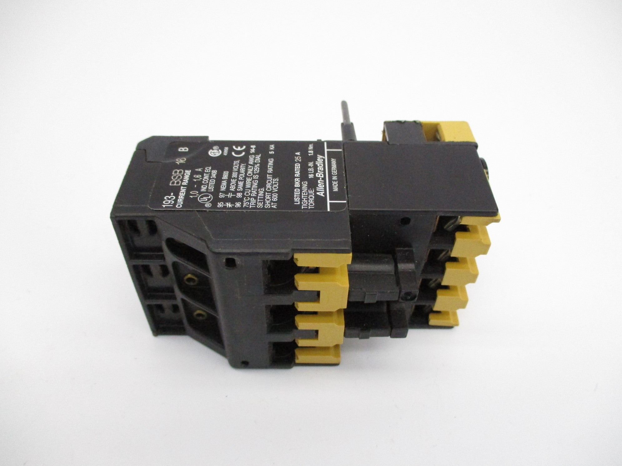 INDUSTRIAL SPARE PART 193-BSB16 SER. B 1.0-1.6A NSNP