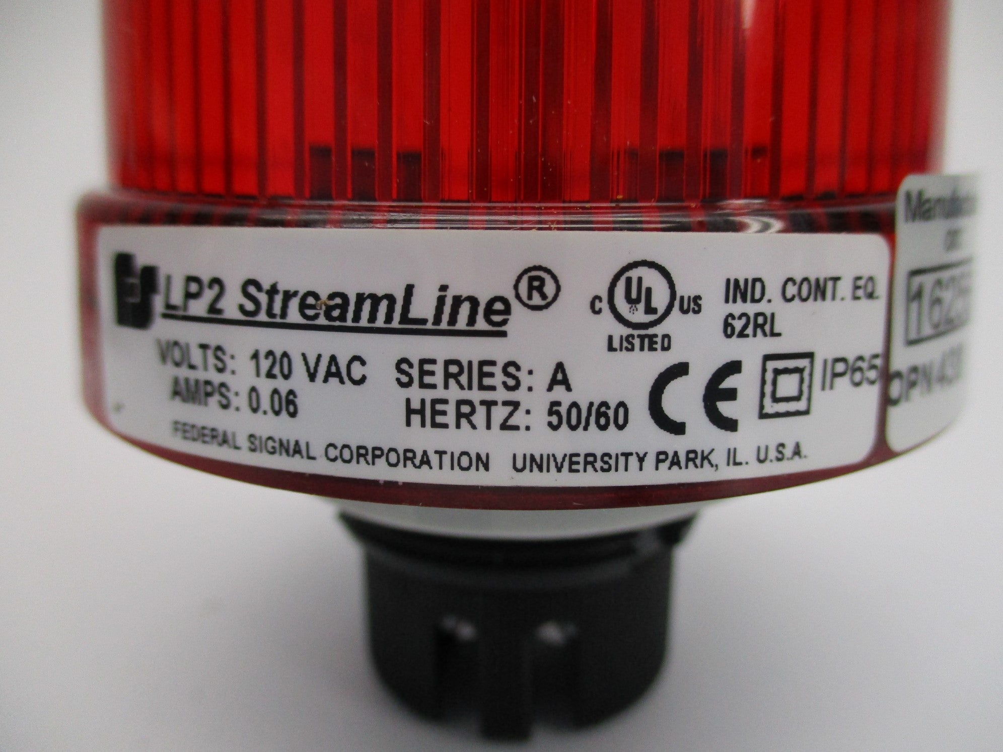 INDUSTRIAL SPARE PART LP2-120R SER. A NSNP