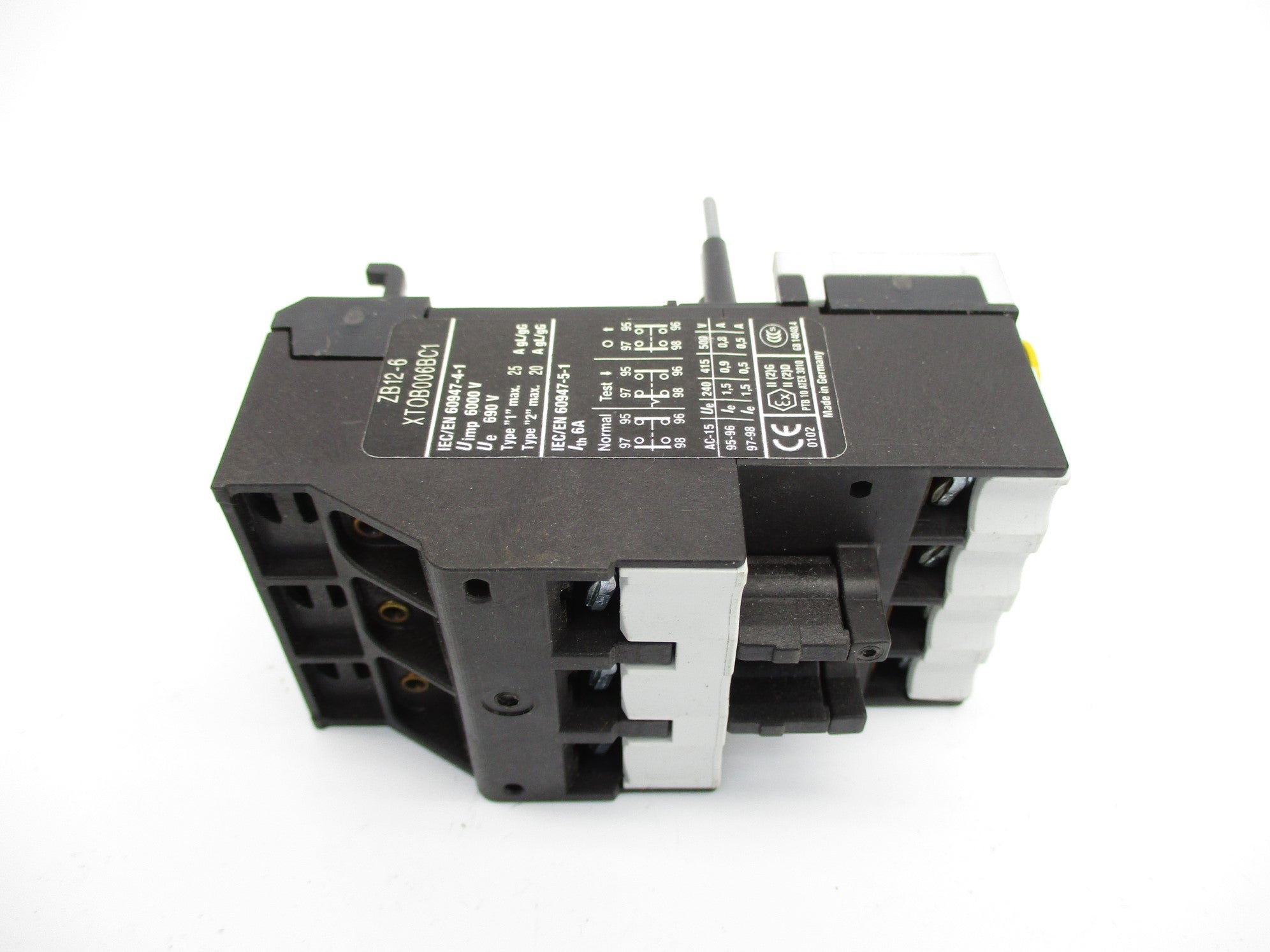 EATON ZB12-6 XT0B006BC1 690V 4-6A NSNP