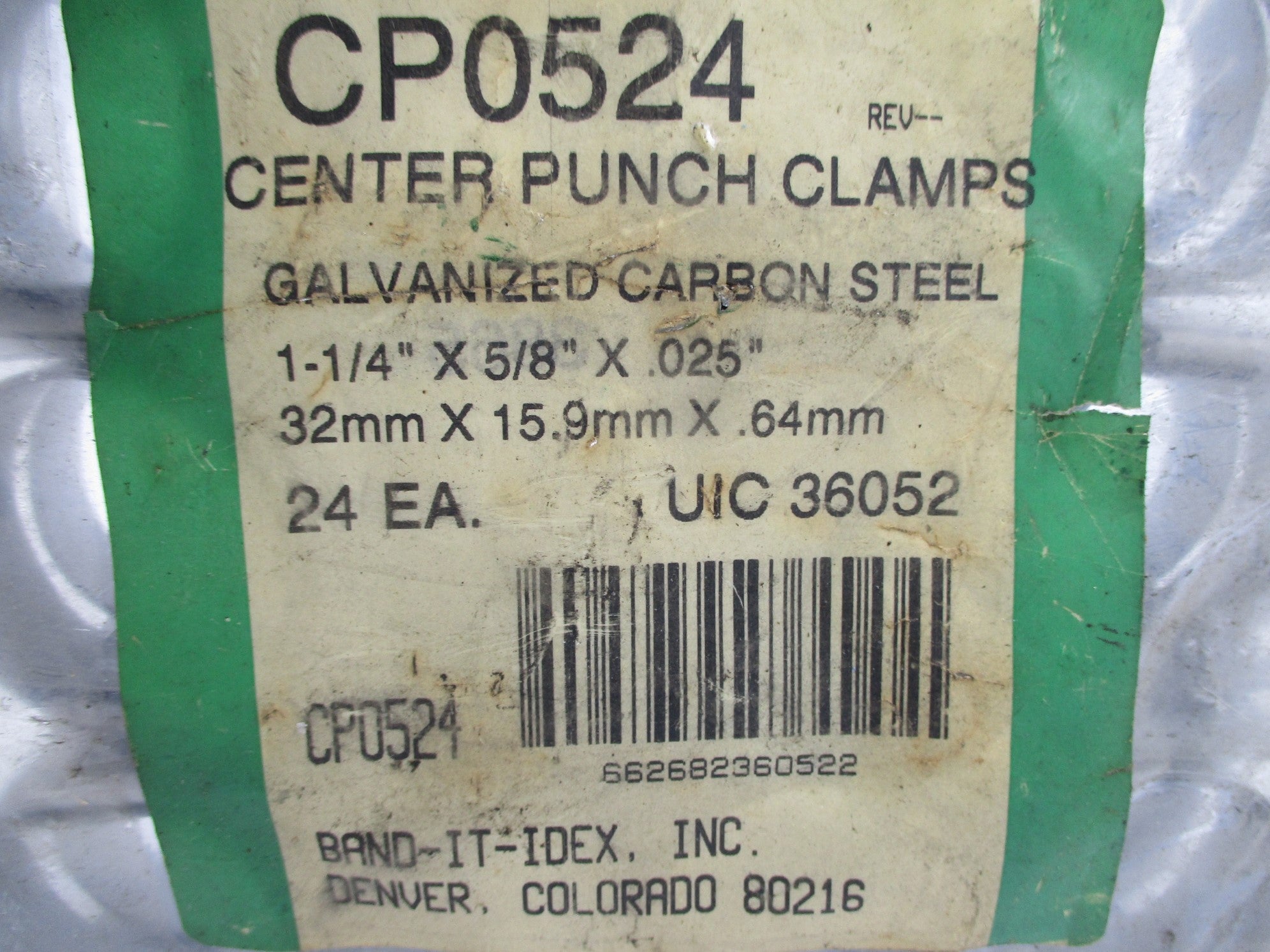 BAND-IT-IDEX CP0524 (PKG OF 24) NSNP