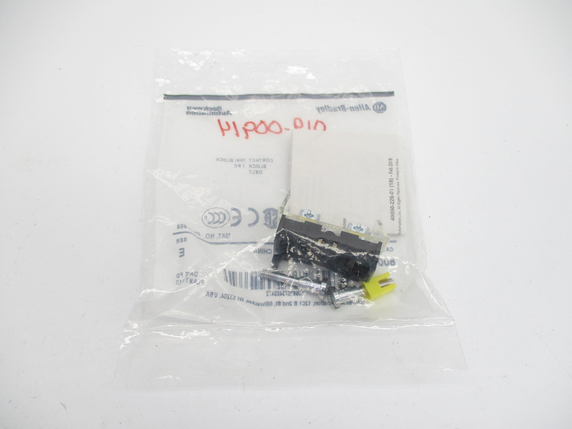 ALLEN BRADLEY 800T-XD6 SER. E NSNP