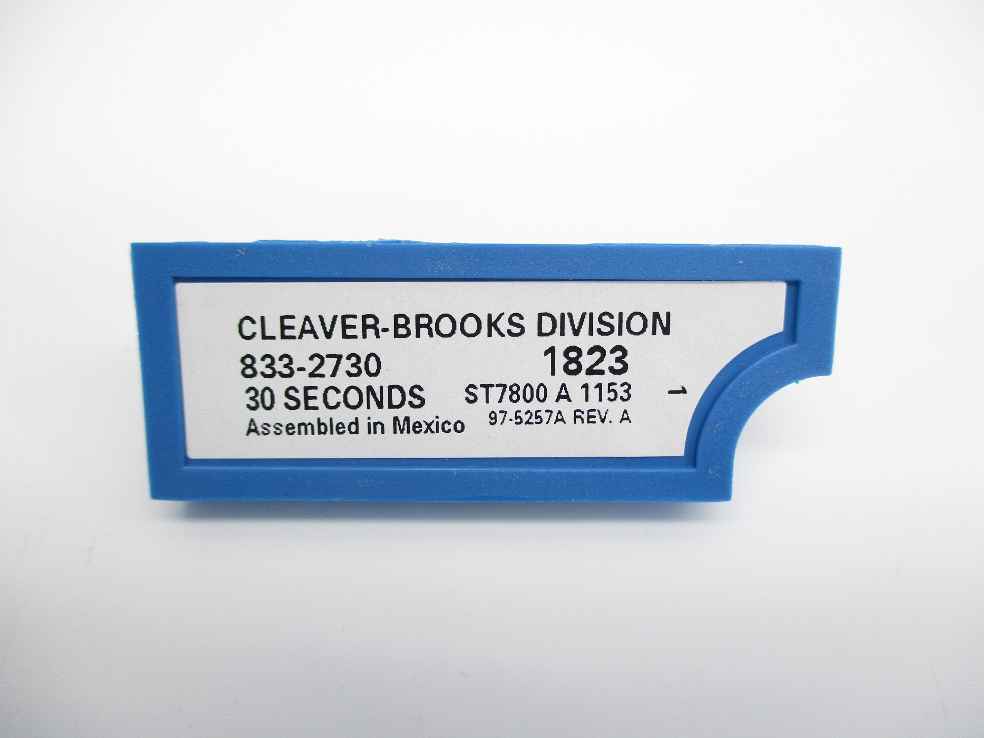 CLEAVER-BROOKS 833-2730 ST7800A1153 30S NSMP