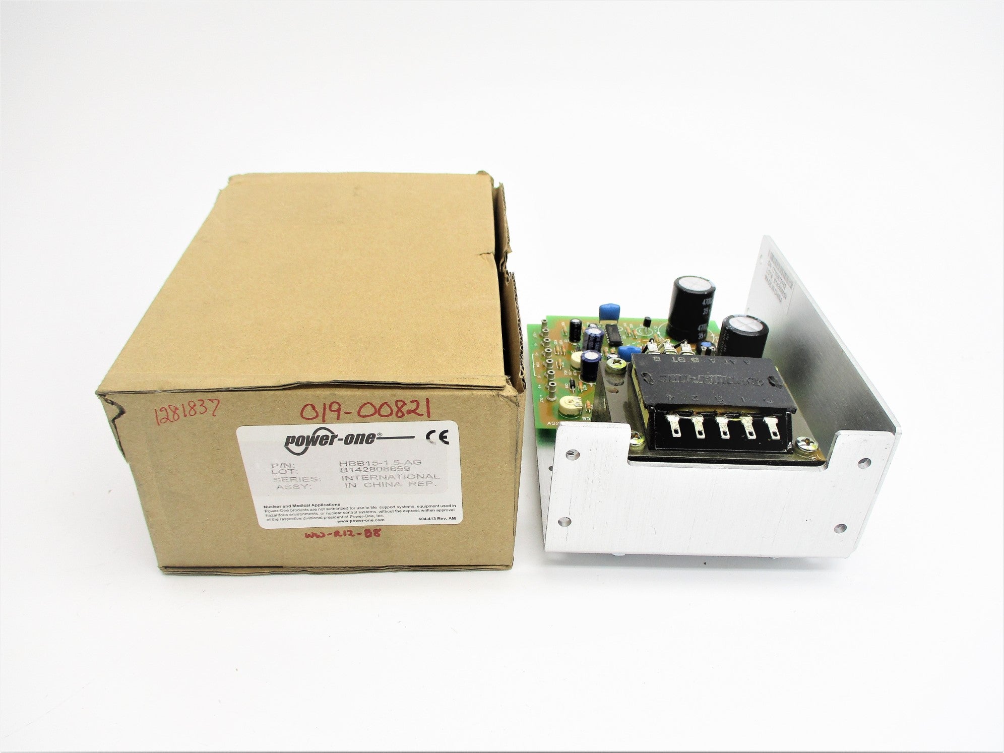 POWER-ONE HBB15-1.5-AG 240V 0.5A NSMP