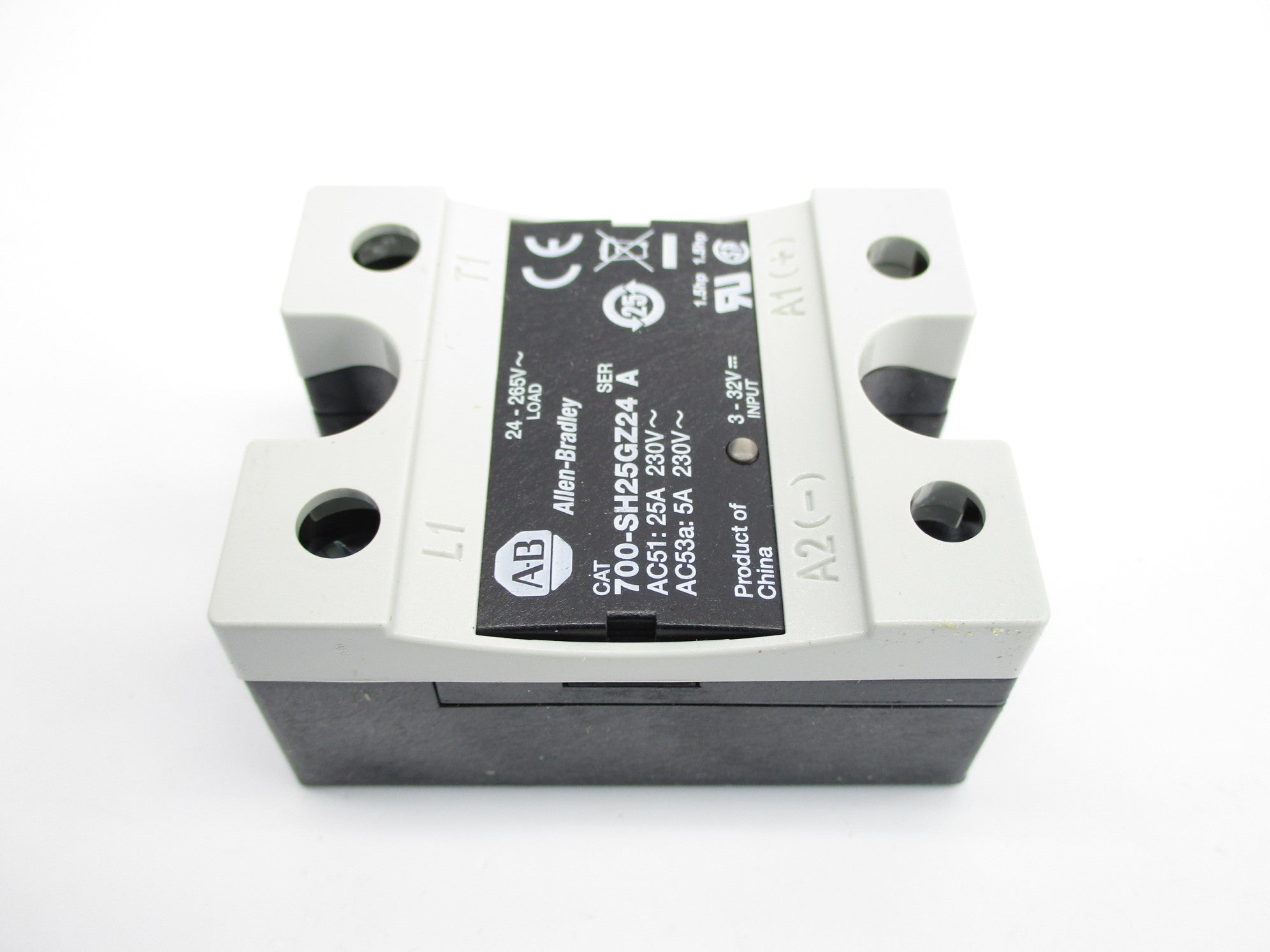 ALLEN BRADLEY 700-SH25GZ24 SER. A (WH) NSMP