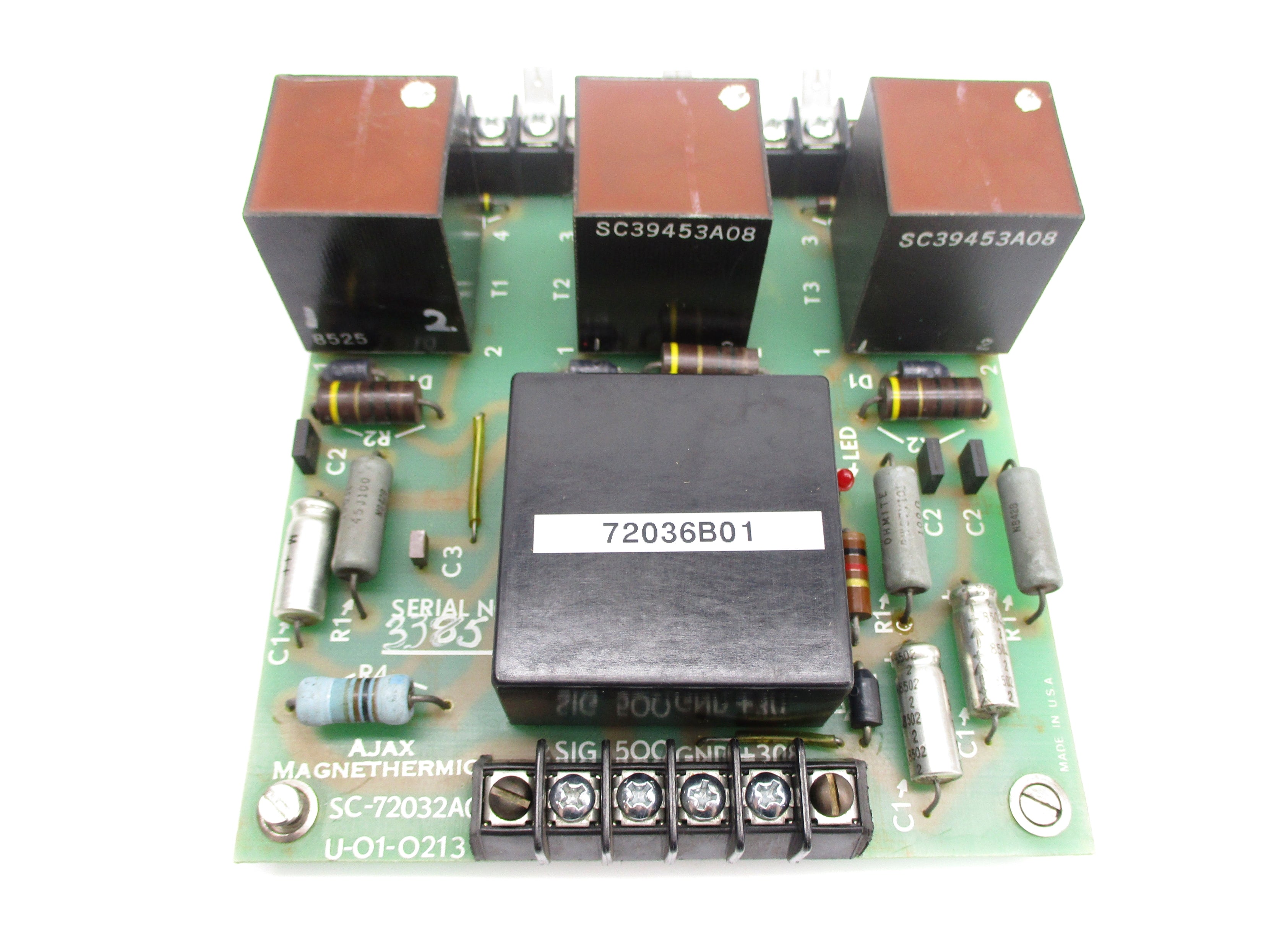 AJAX MAGNETHERMIC U-01-0213 SC-72032A0 NSNP