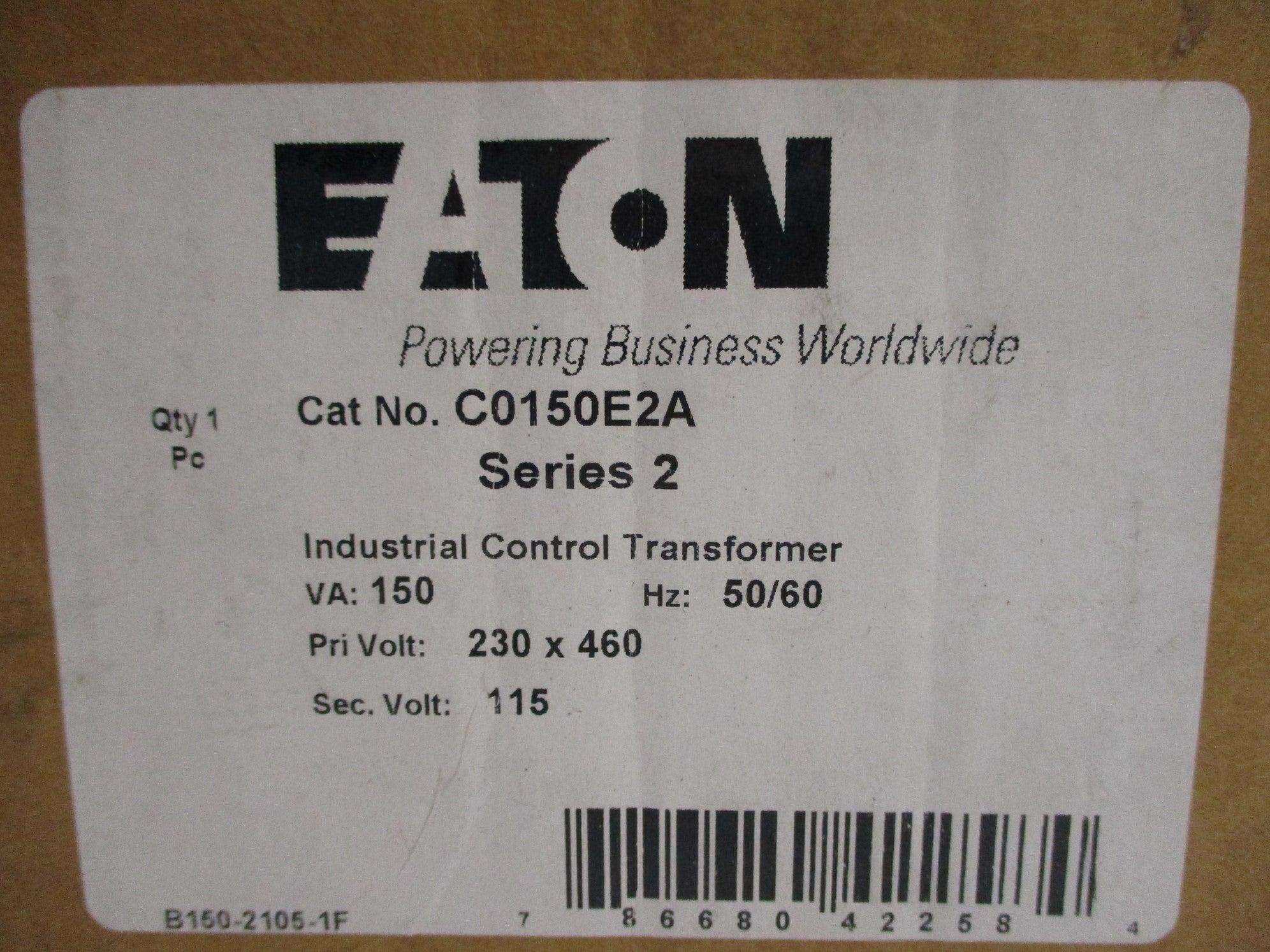 EATON C0150E2A SER. 2 NSMP
