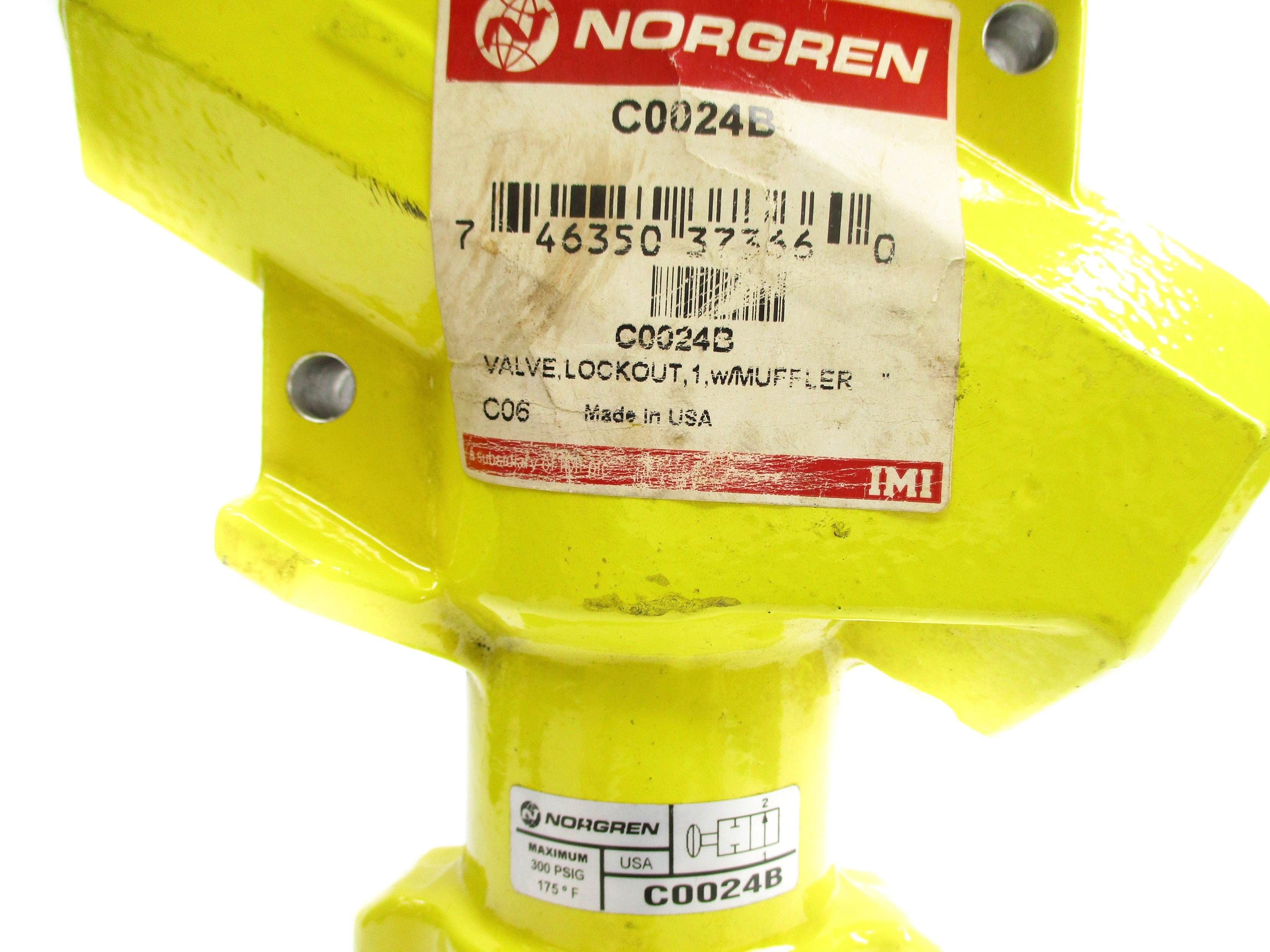 NORGREN C0024B 300PSIG (AS PICTURED) NSNP