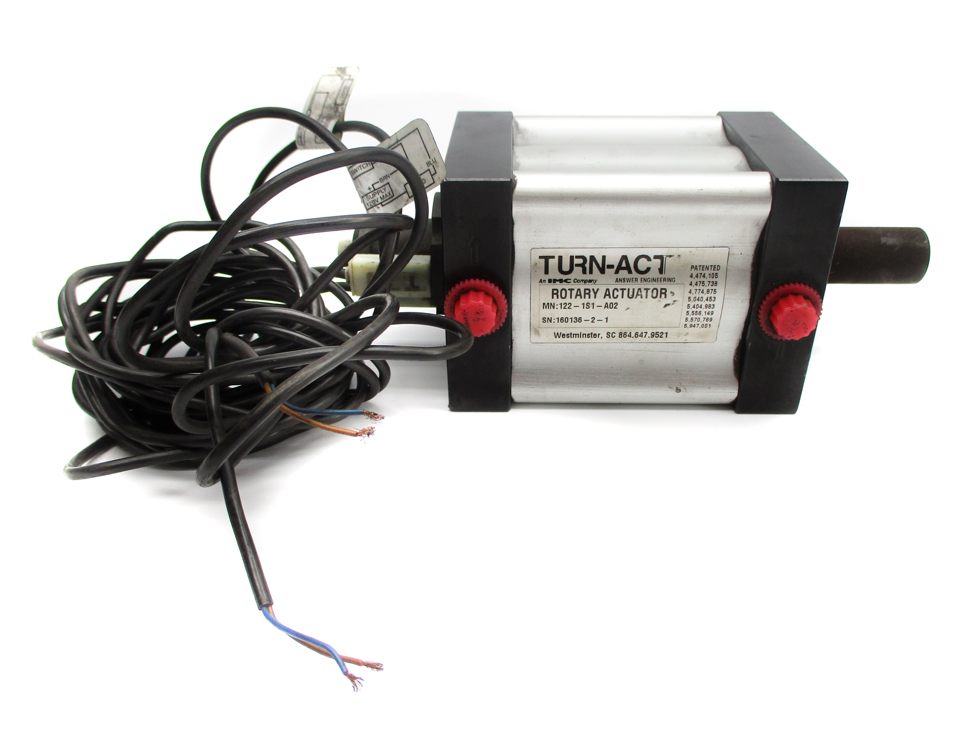 TURN-ACT 122-1S1-A02 (AS PICTURED) NSNP