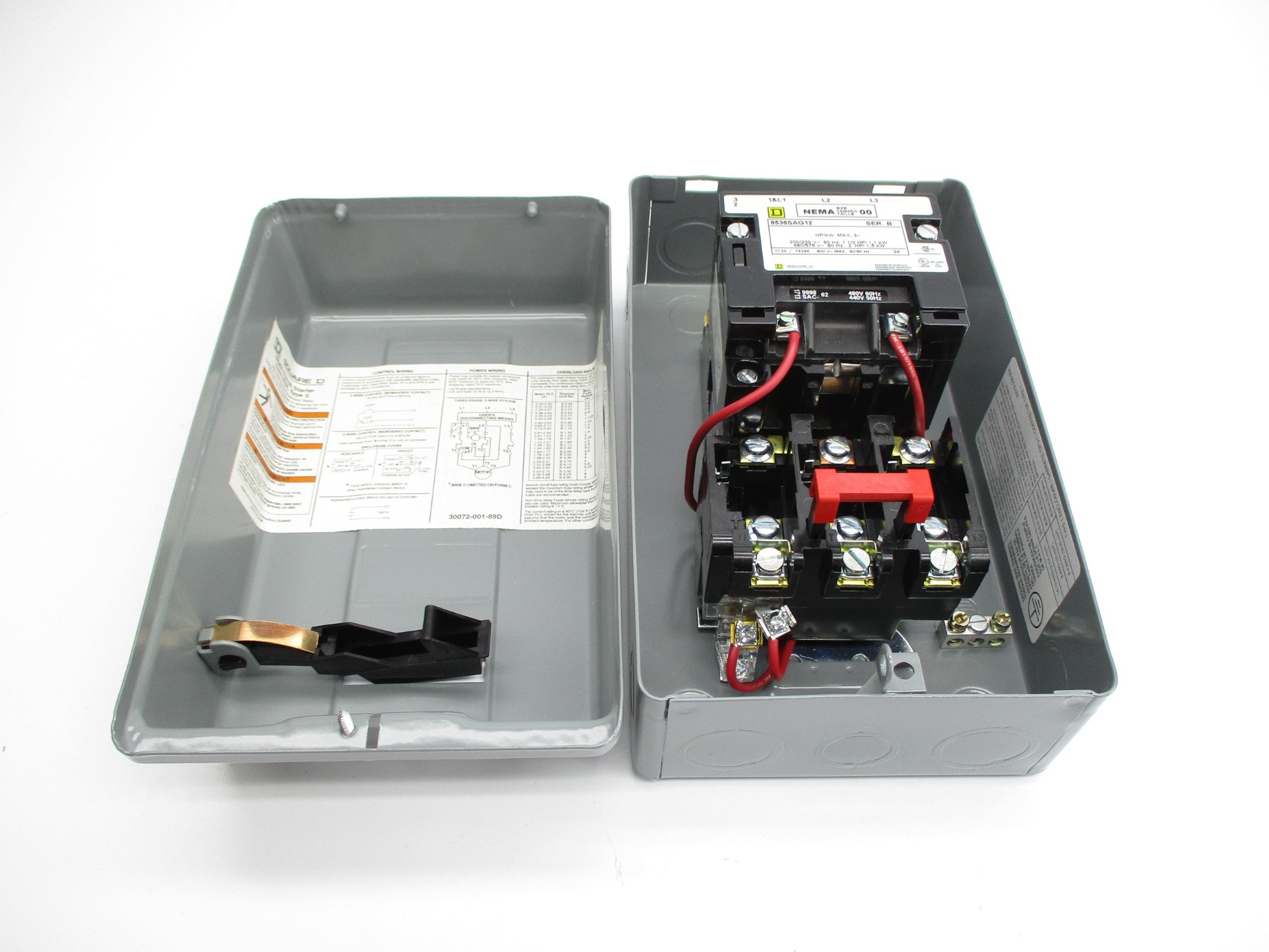 SQUARE D 8536SAG12V06 SER. B NSMP