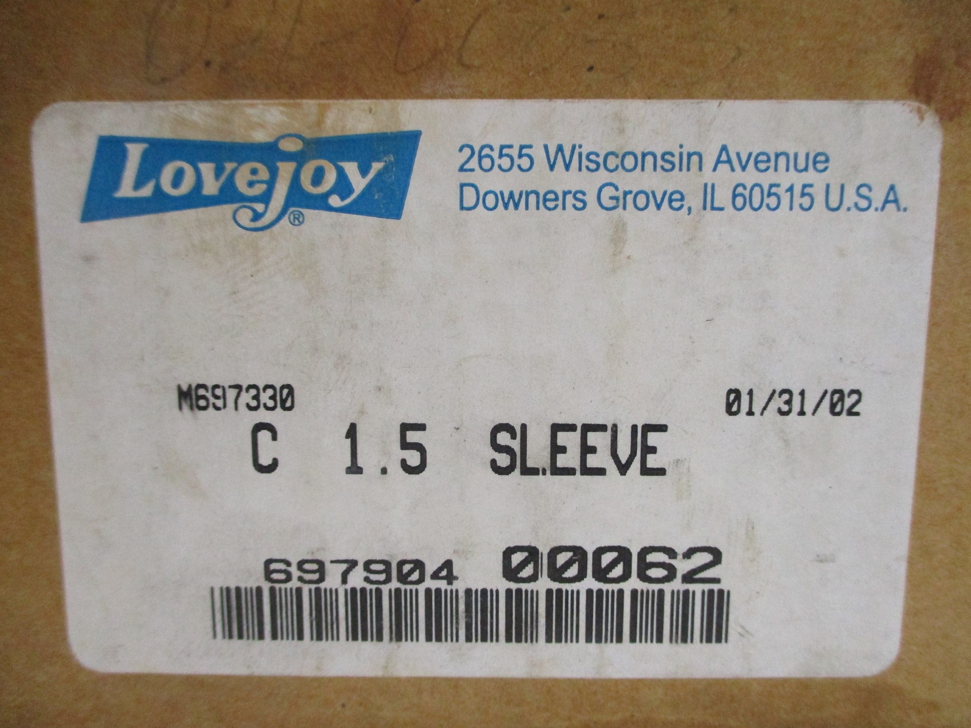 LOVEJOY 69790400062 NSMP