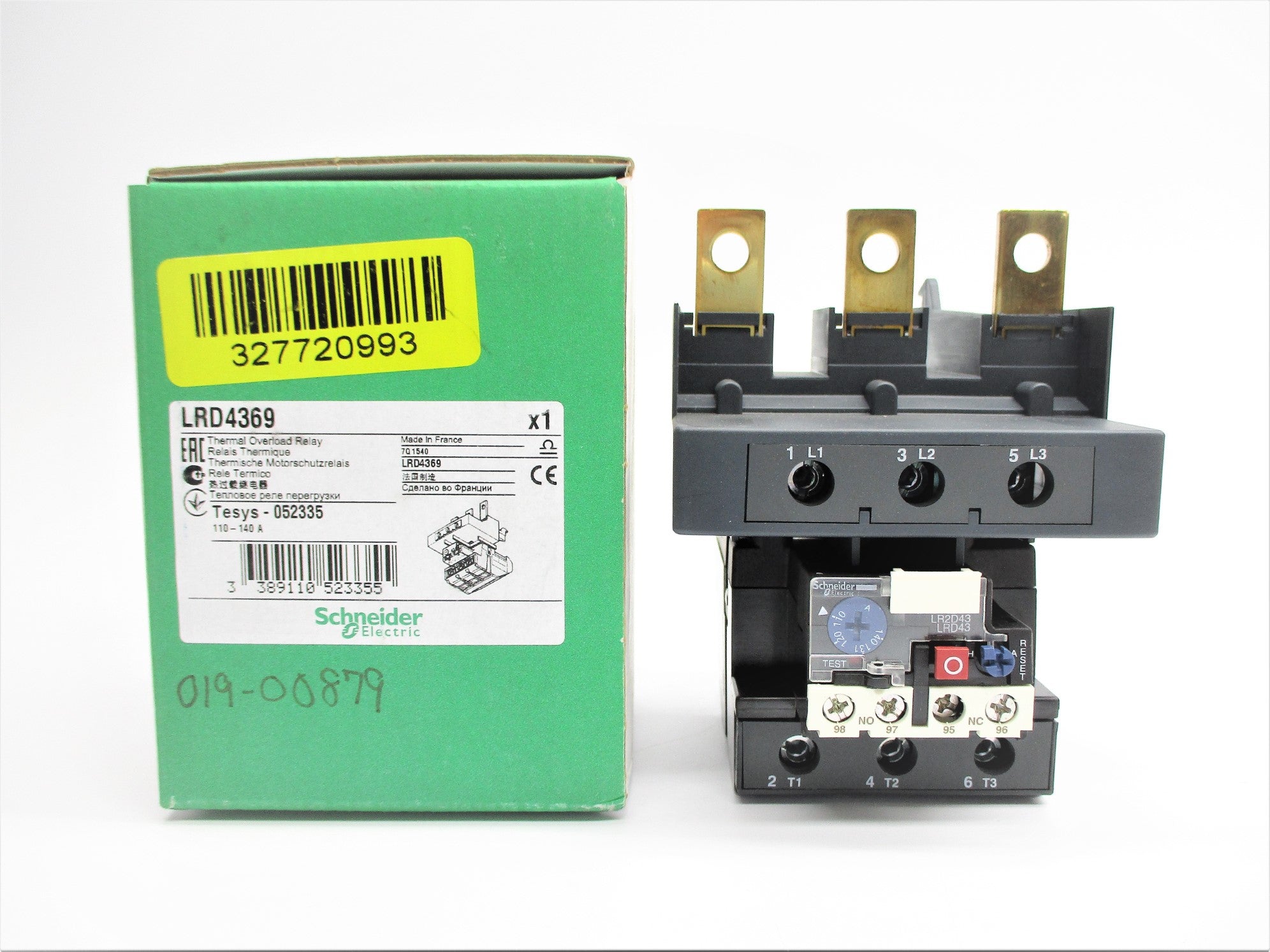 SCHNEIDER ELECTRIC LRD4369 110-140A NSMP