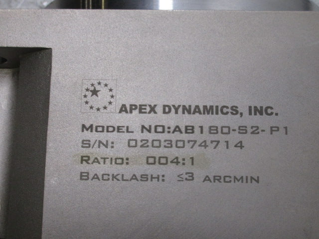 APEX DYNAMICS AB1180-S2-P1 NSMP