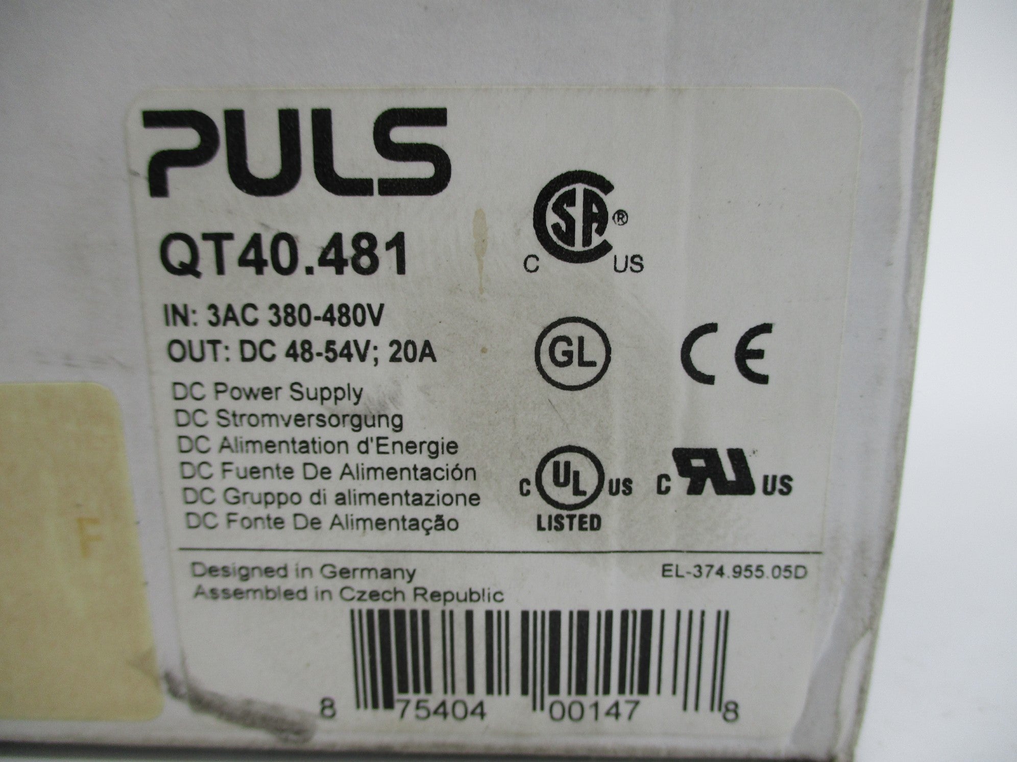 PULS QT40.481 NSMP