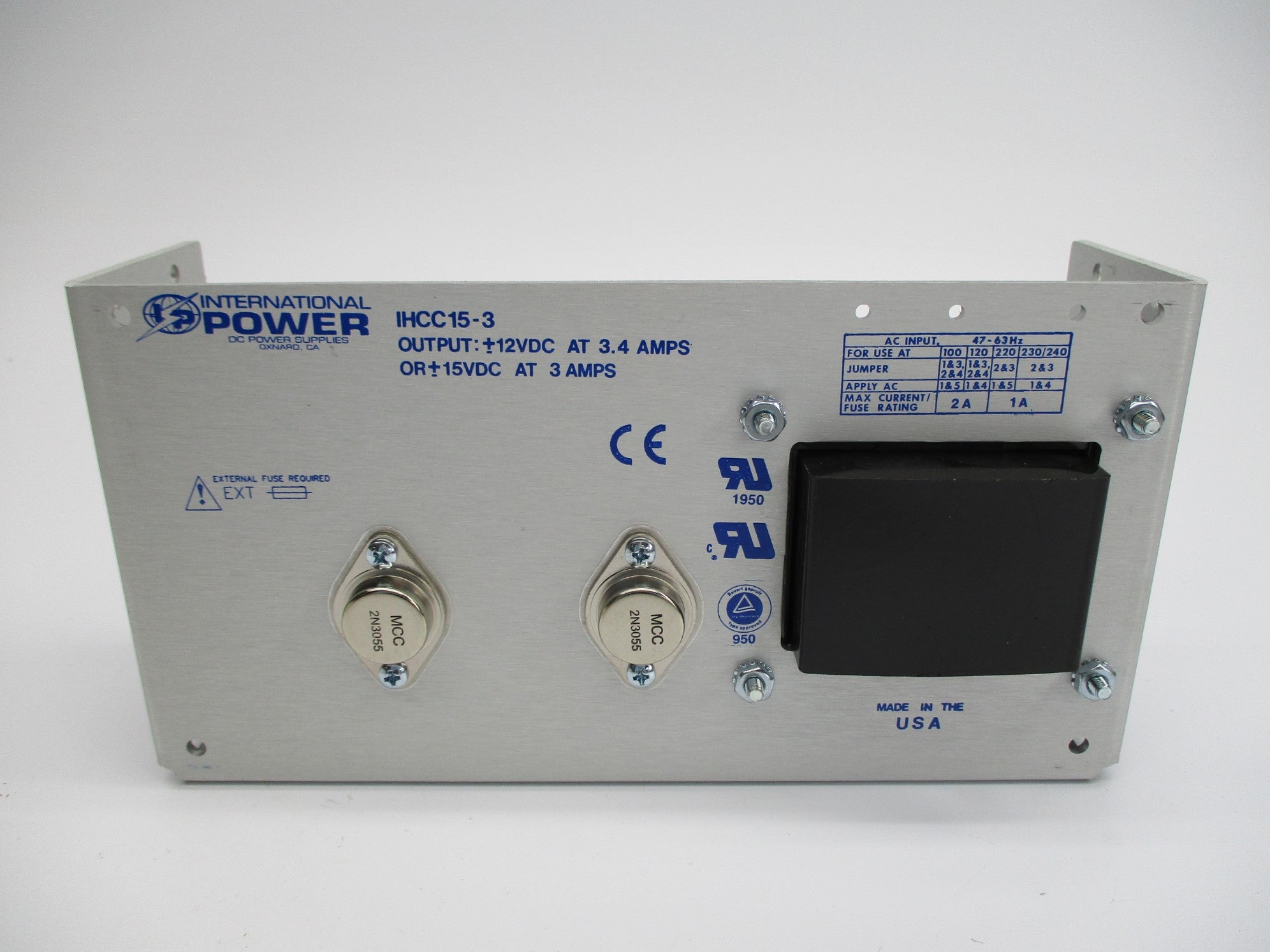 INTERNATIONAL POWER IHCC15-3 NSMP