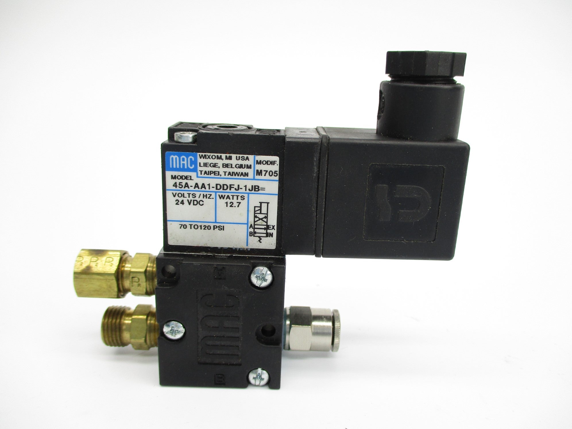 MAC 45A-AA1-DDFJ-1JB 24VDC 70-120PSI NSNP