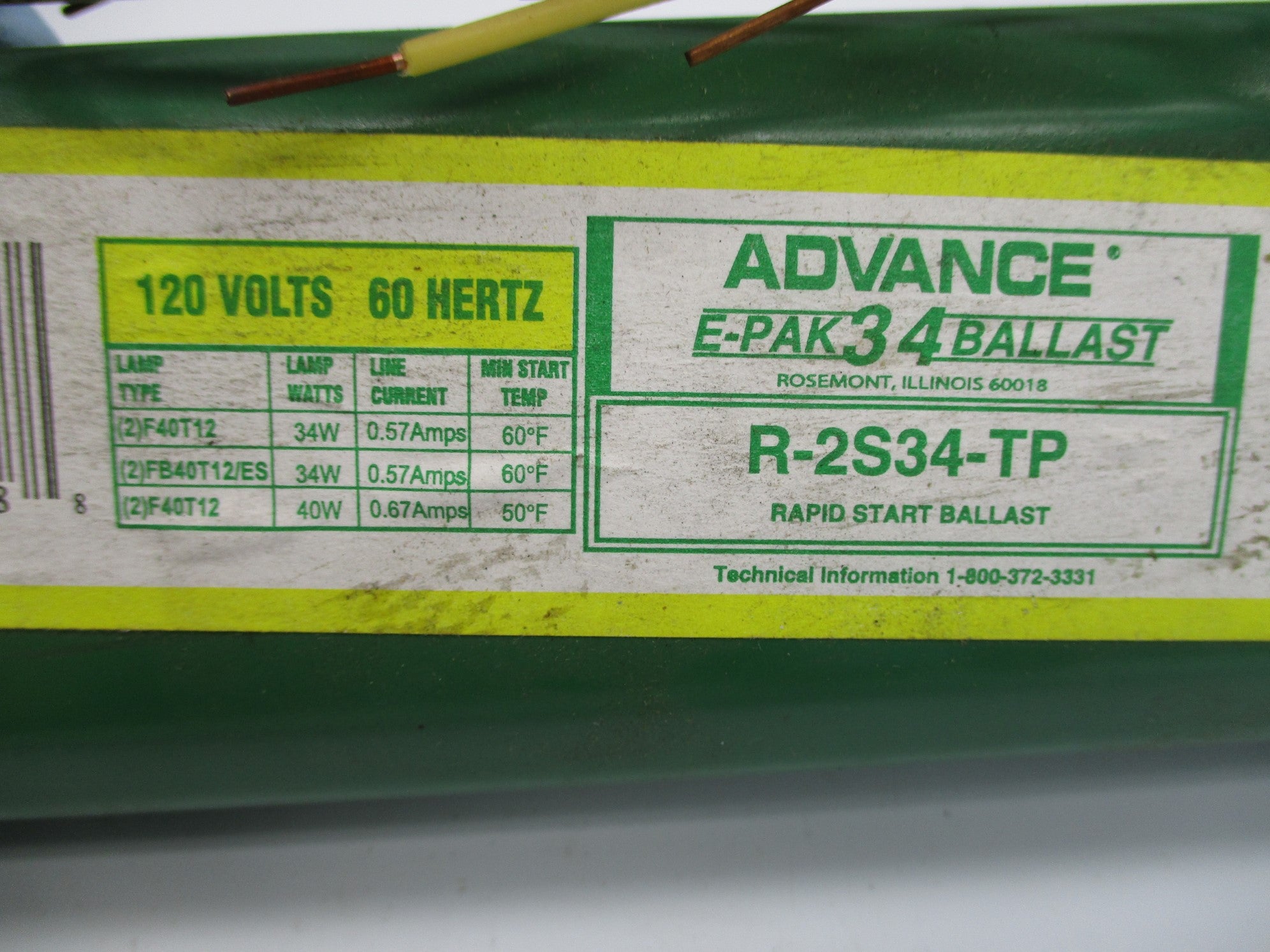 ADVANCE R-2S34-TP UNMP