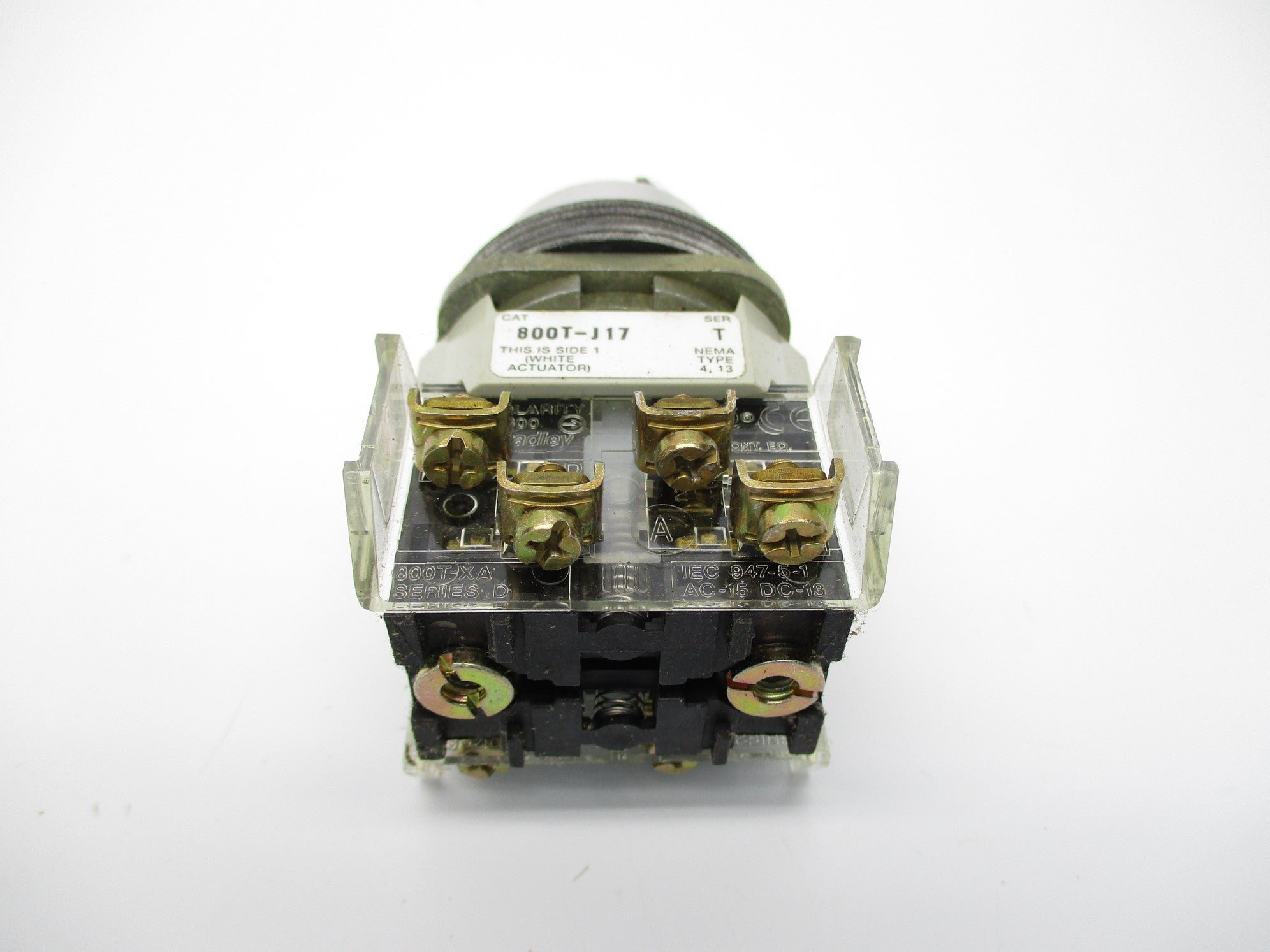ALLEN BRADLEY 800T-J17B SER. T (WH) NSMP