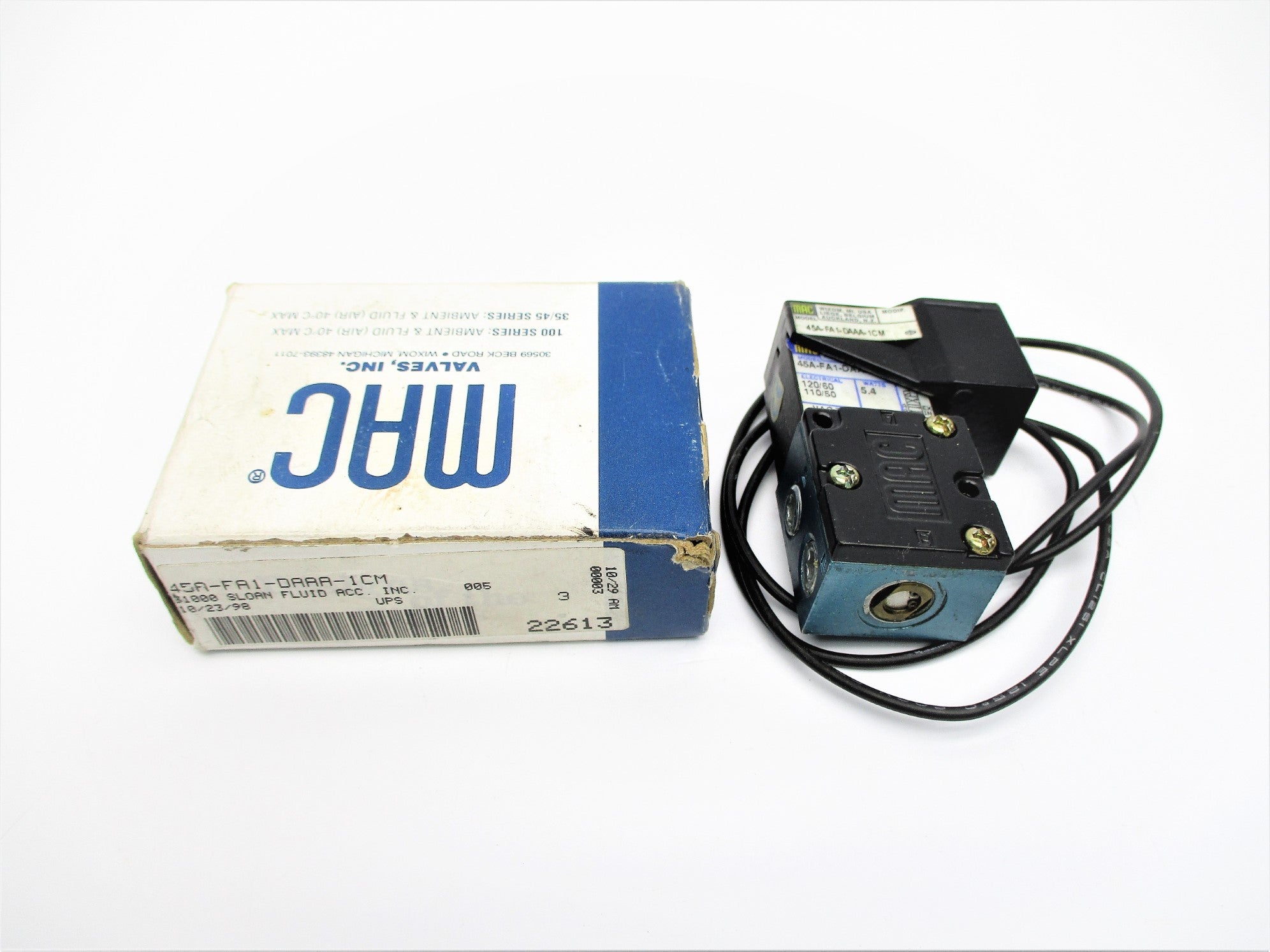 MAC 45A-FA1-DAAA-1CM 110/120V 120PSI NSMP