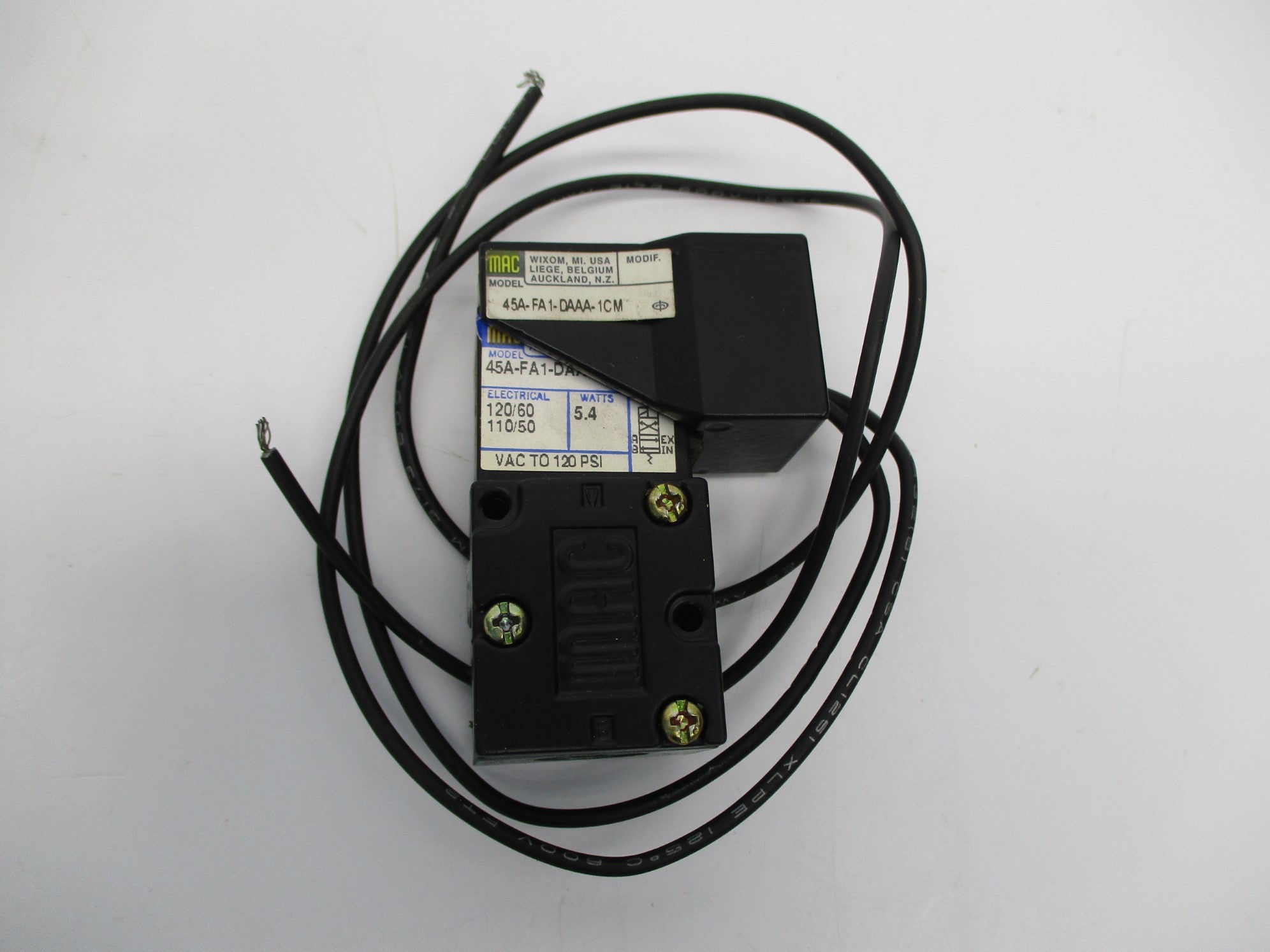 MAC 45A-FA1-DAAA-1CM 110/120V 120PSI NSMP