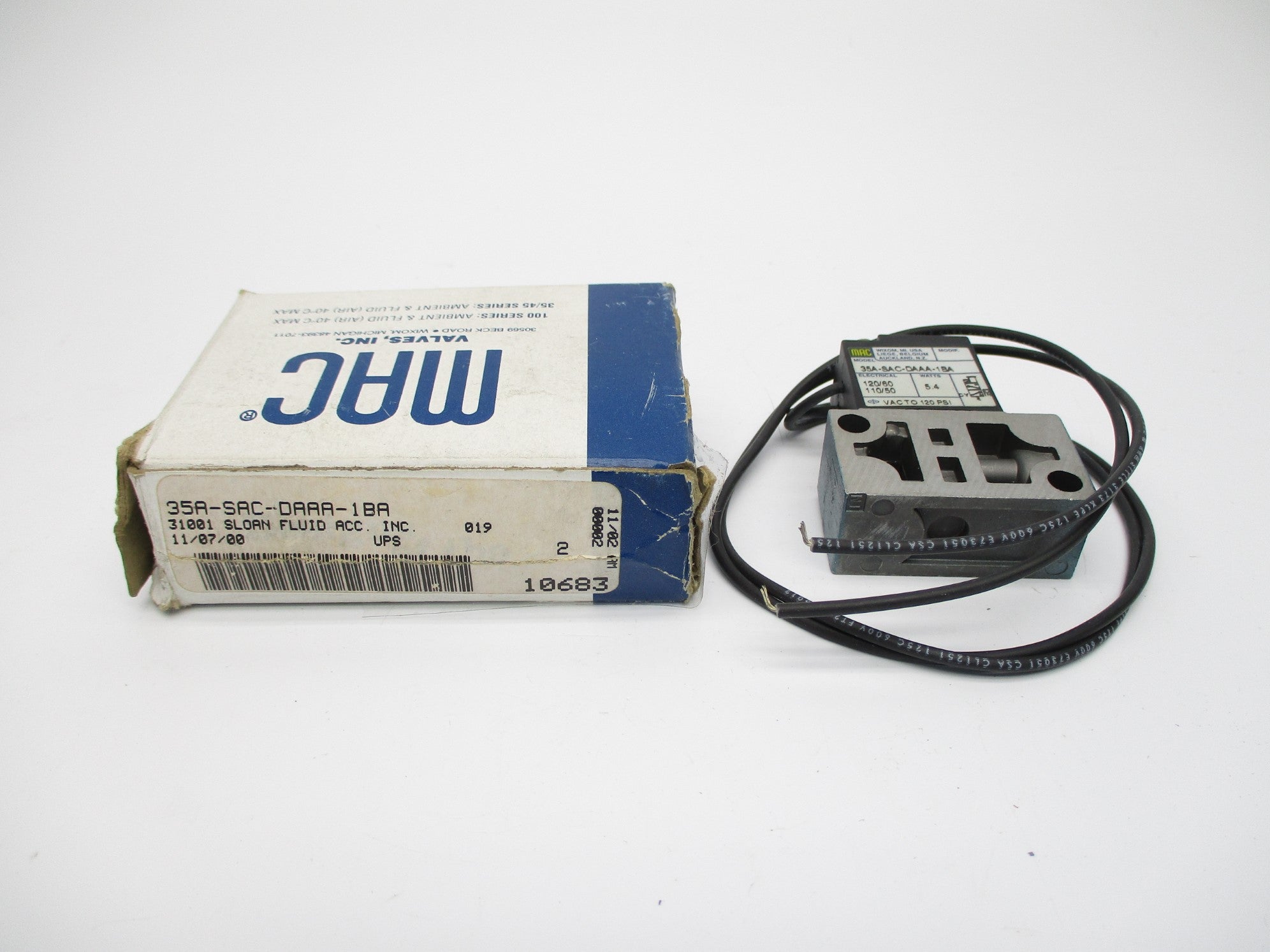 MAC 35A-SAC-DAAA-1BA 110/120V 120PSI NSMP